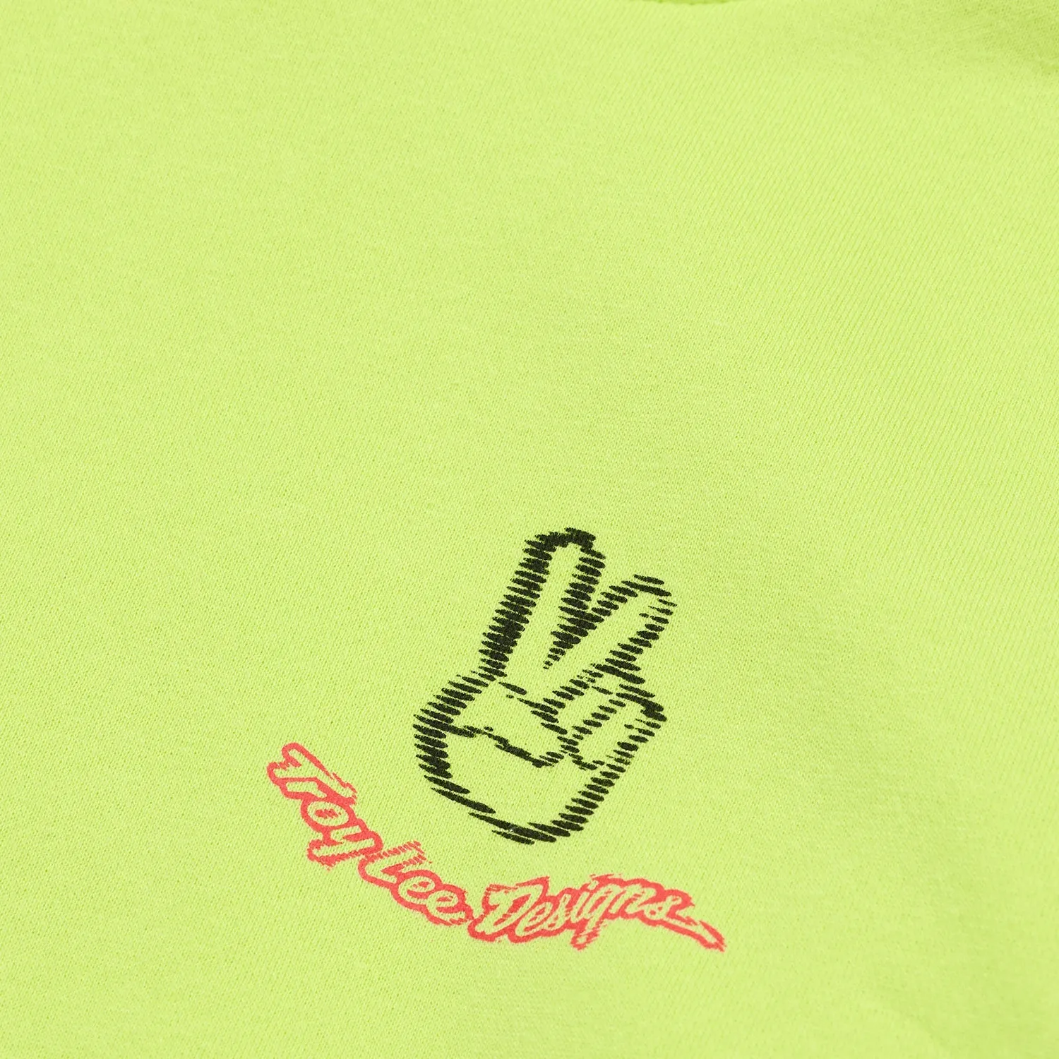 Troy Lee Designs Youth Peace Out felpa ragazzo gialla