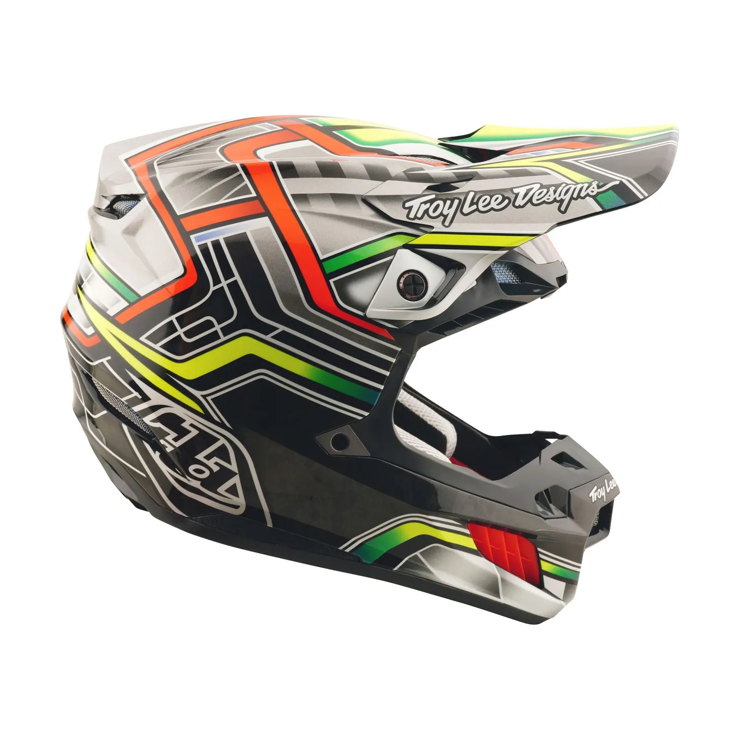 Troy Lee Designs SE5 Lowrider casco cross grigio