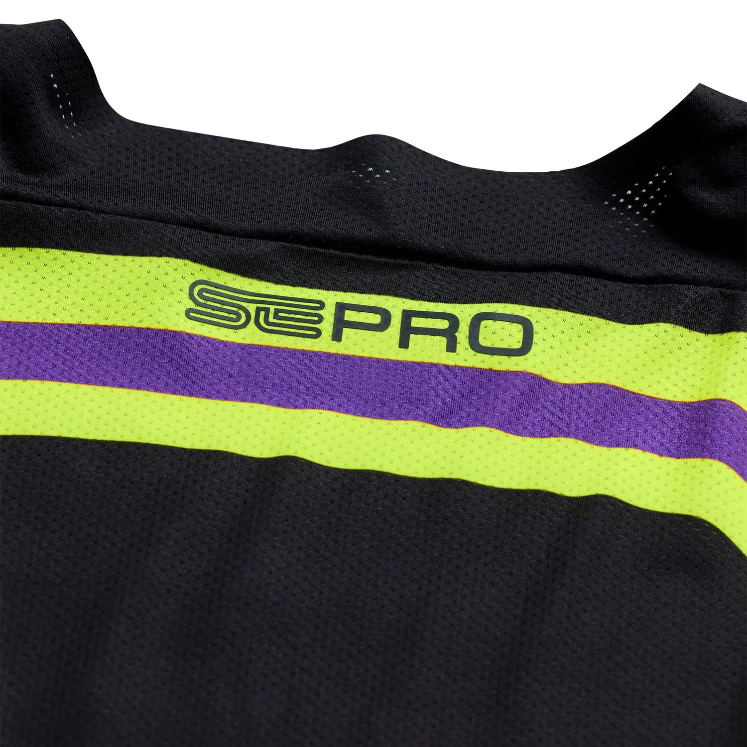 Troy Lee Designs SE Pro Wander Maglia Moto Nero Viola Traspirante