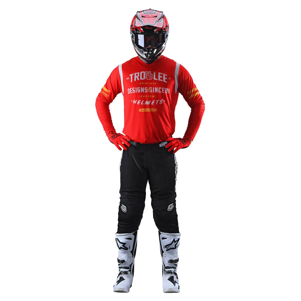 Troy Lee Designs GP Air Roll Out maglia moto cross rossa