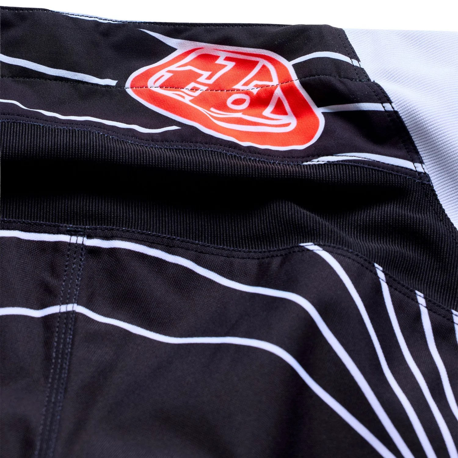 Troy Lee Designs GP Pro Stagger pantaloni nero rosso