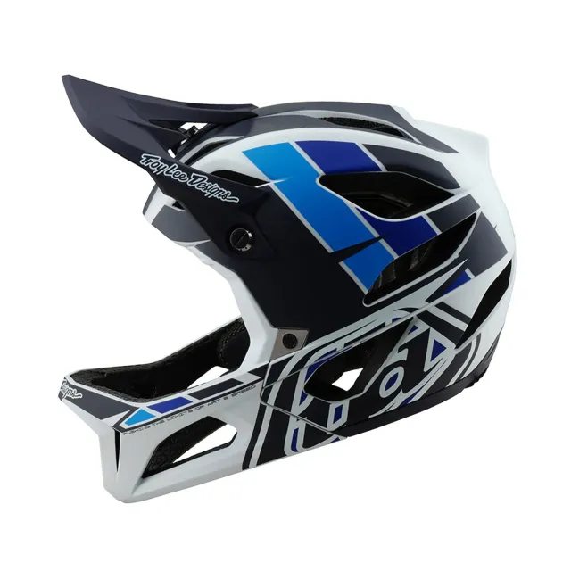 Troy Lee Designs Stage Corsa casco bici integrale Blu