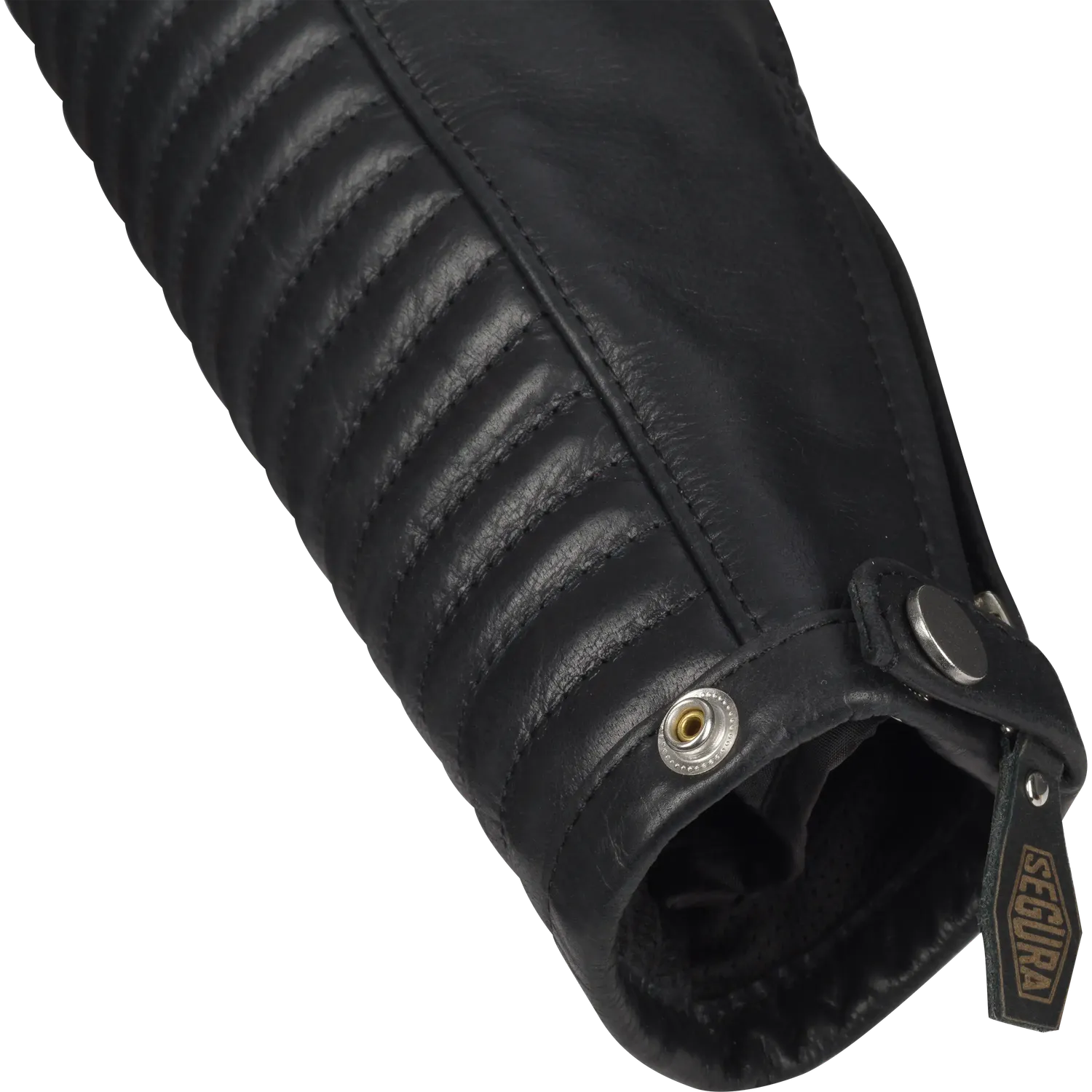 Segura Lady Dorian 2 giacca moto pelle donna nero cappuccio