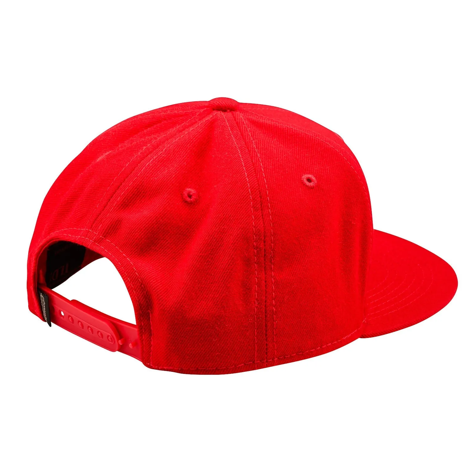 Troy Lee Designs Flat Bill Snapback Signature cappellino Team Red OS