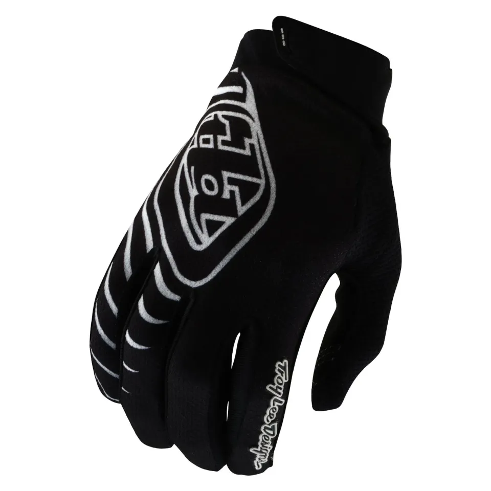 Troy Lee Designs GP Pro guanti moto neri grip diretto