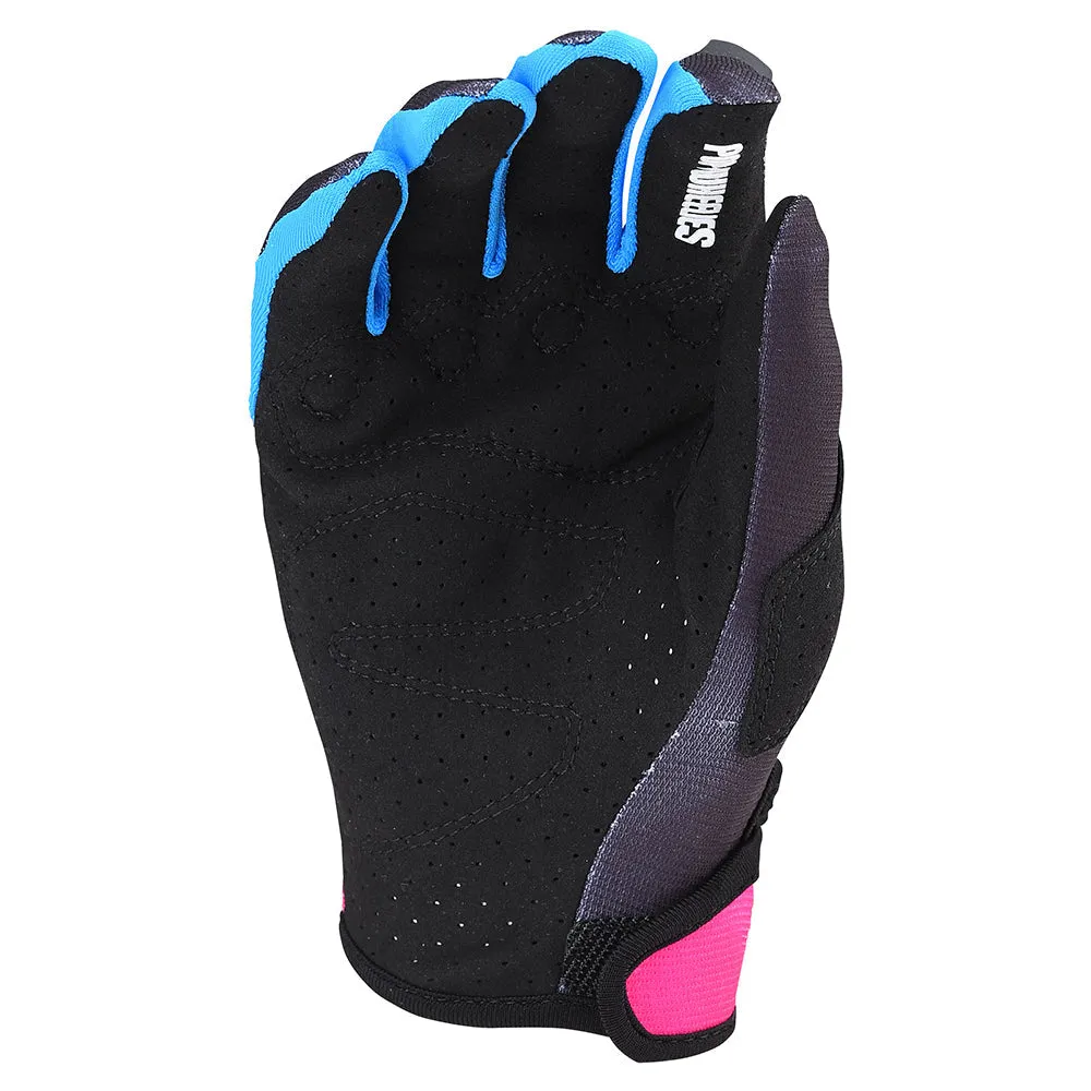 Troy Lee Designs GP guanti moto donna nero giallo
