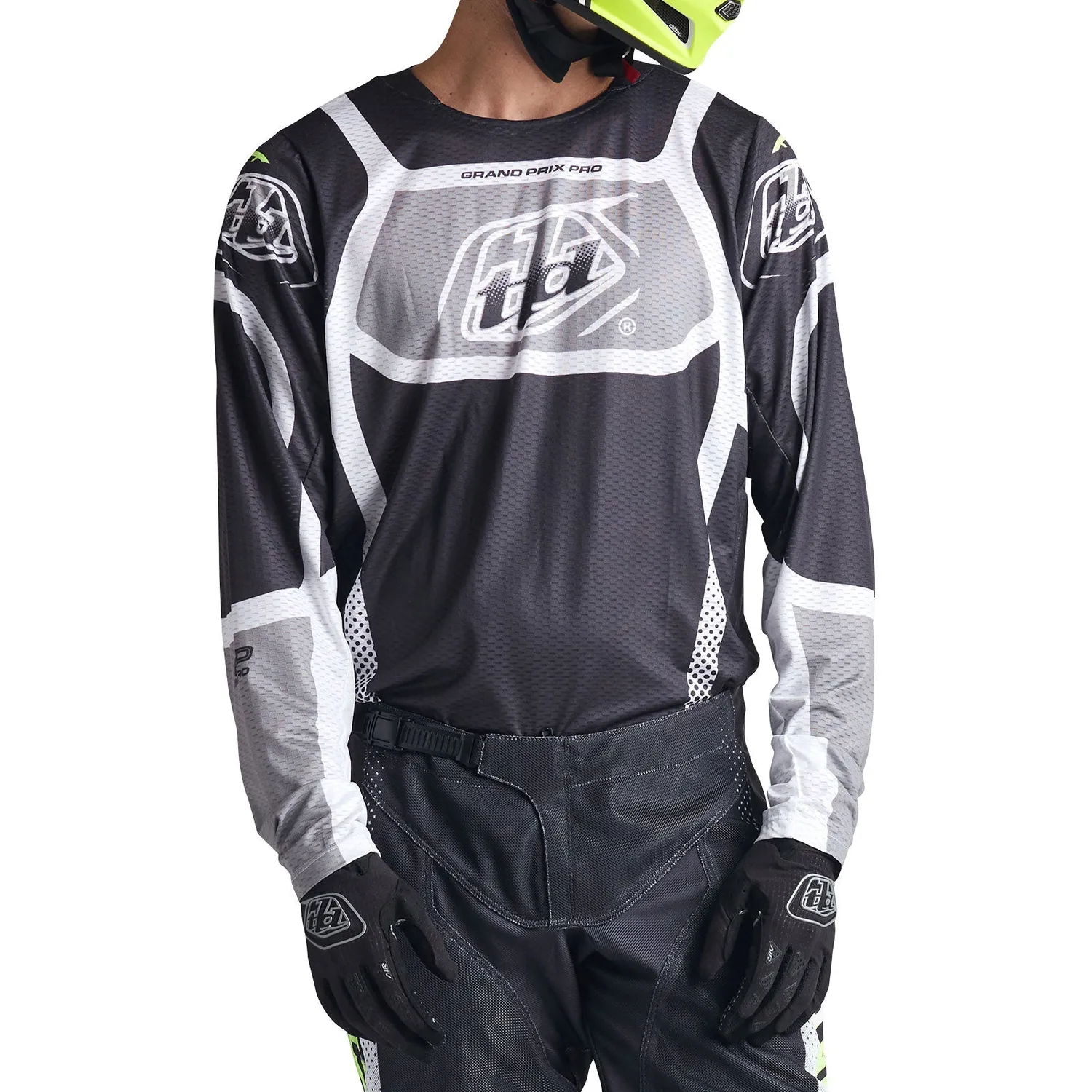 Troy Lee Designs GP Pro Air Bands maglia moto Phantom Grey