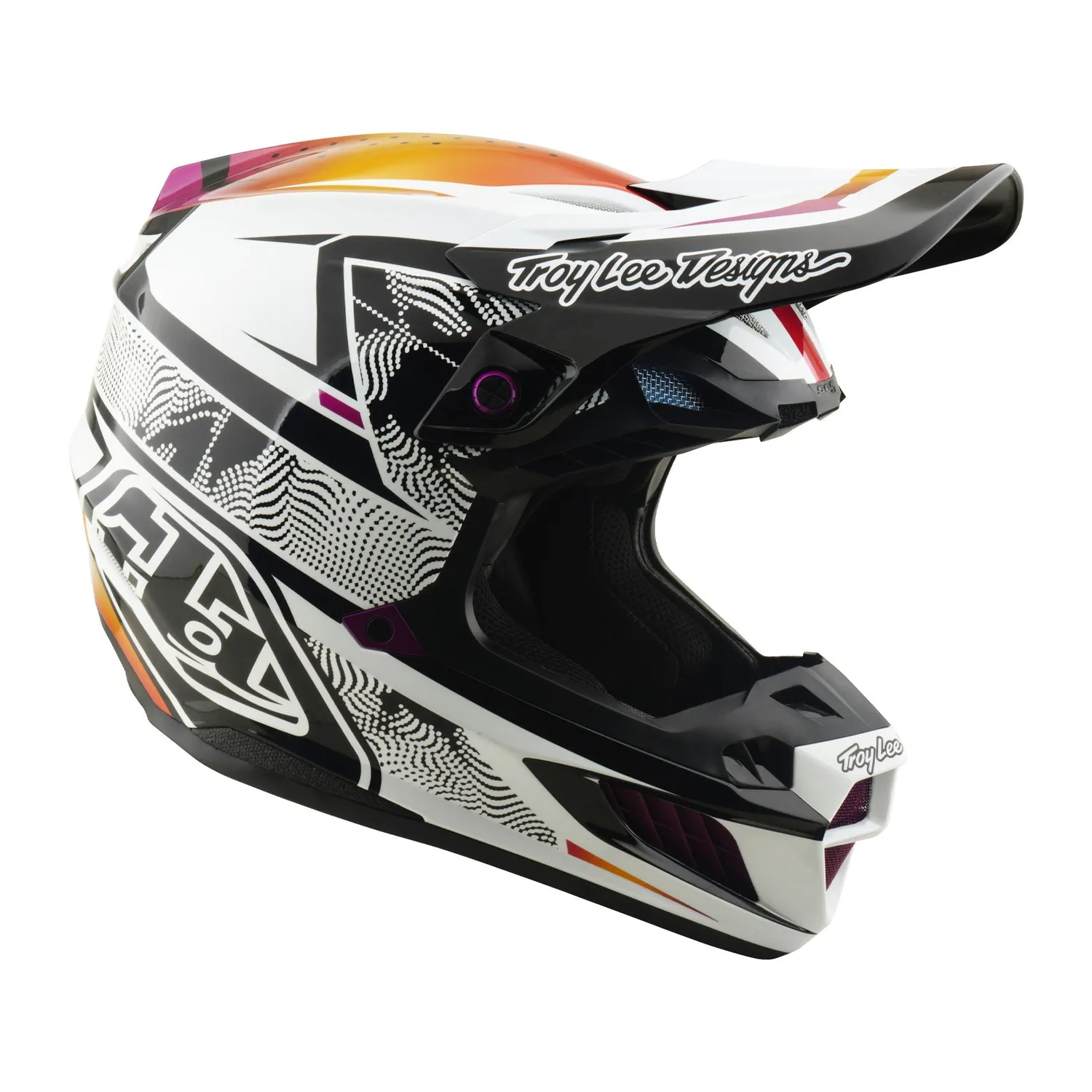 Troy Lee Designs SE5 Composite casco cross Black MIPS