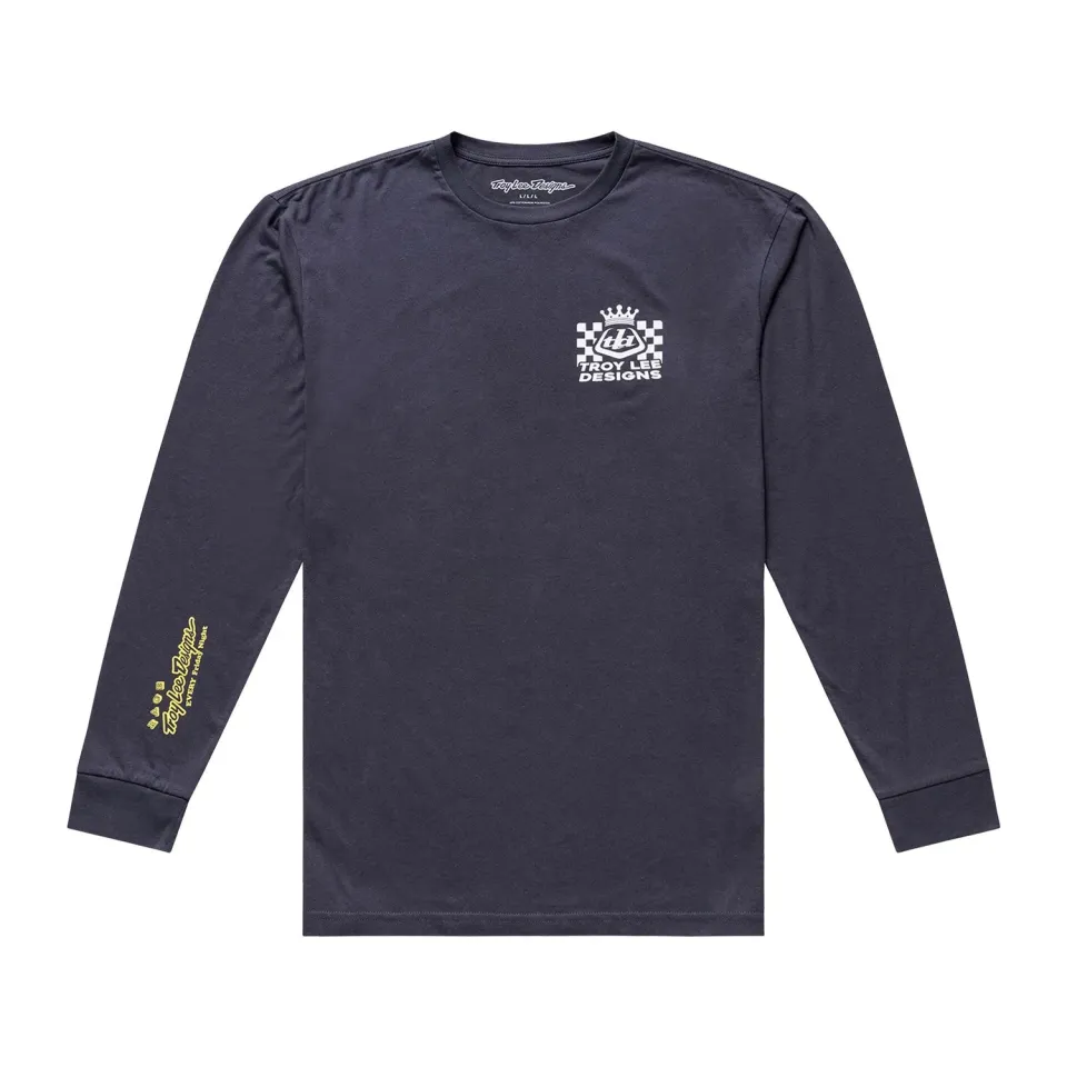 Troy Lee Designs Friday Night T-shirt carbon manica lunga
