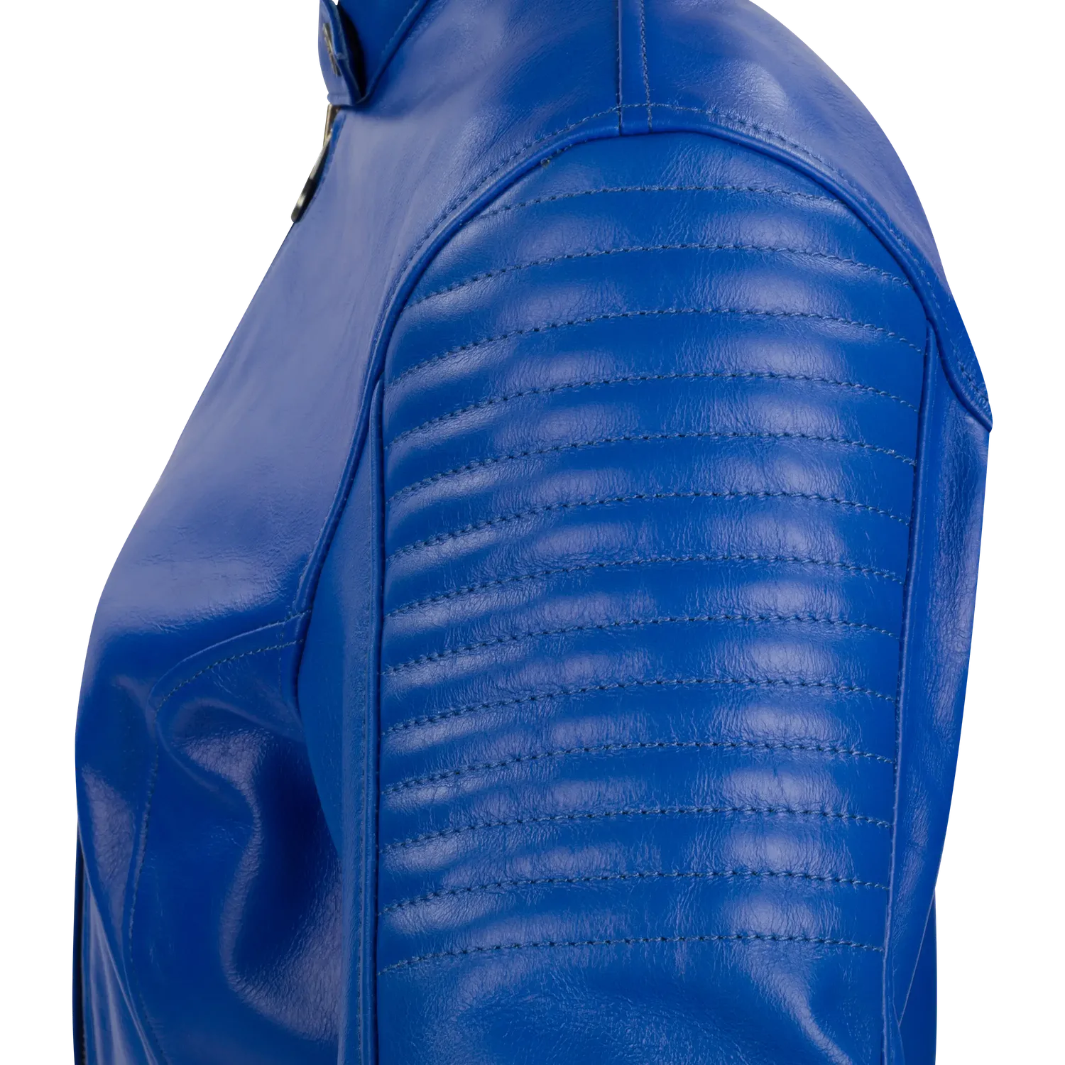 Segura Lady Curve giacca moto donna blu pelle
