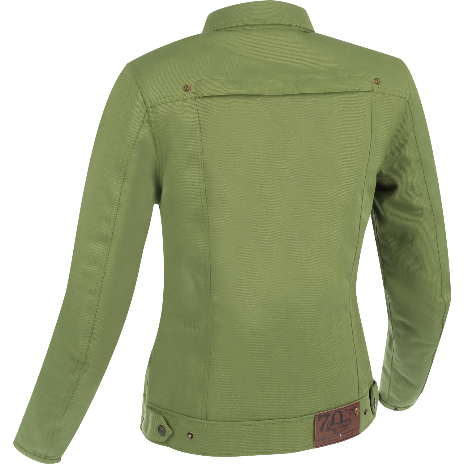 Segura Lady Patrol giacca moto donna kaki impermeabile