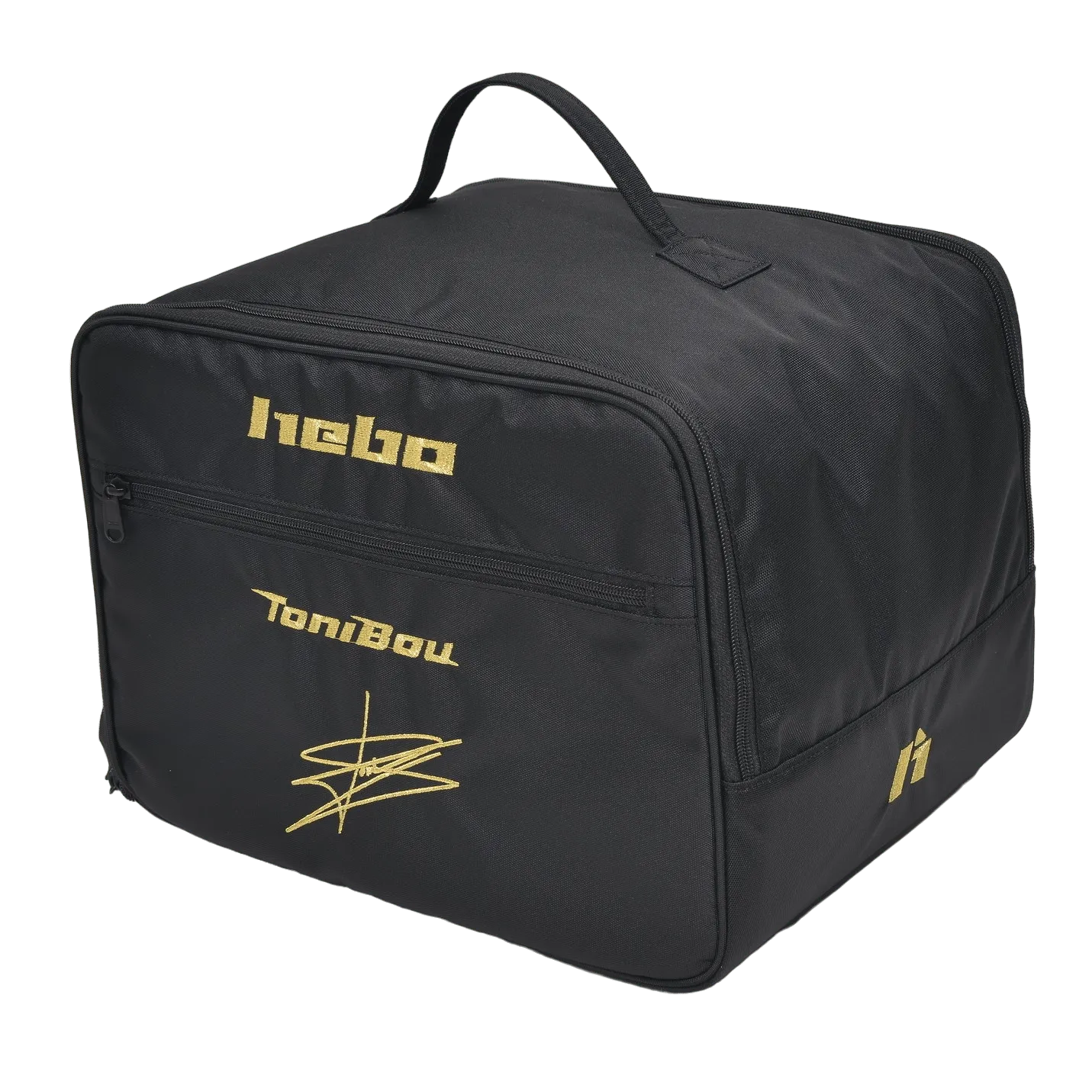 Hebo Toni Bou 34 casco trial carbonio nero oro