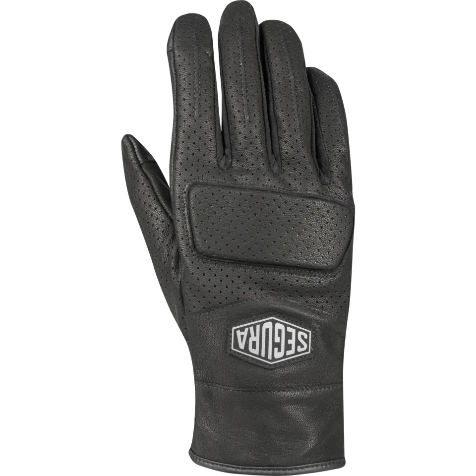 Segura Bogart guanti moto pelle neri touchscreen
