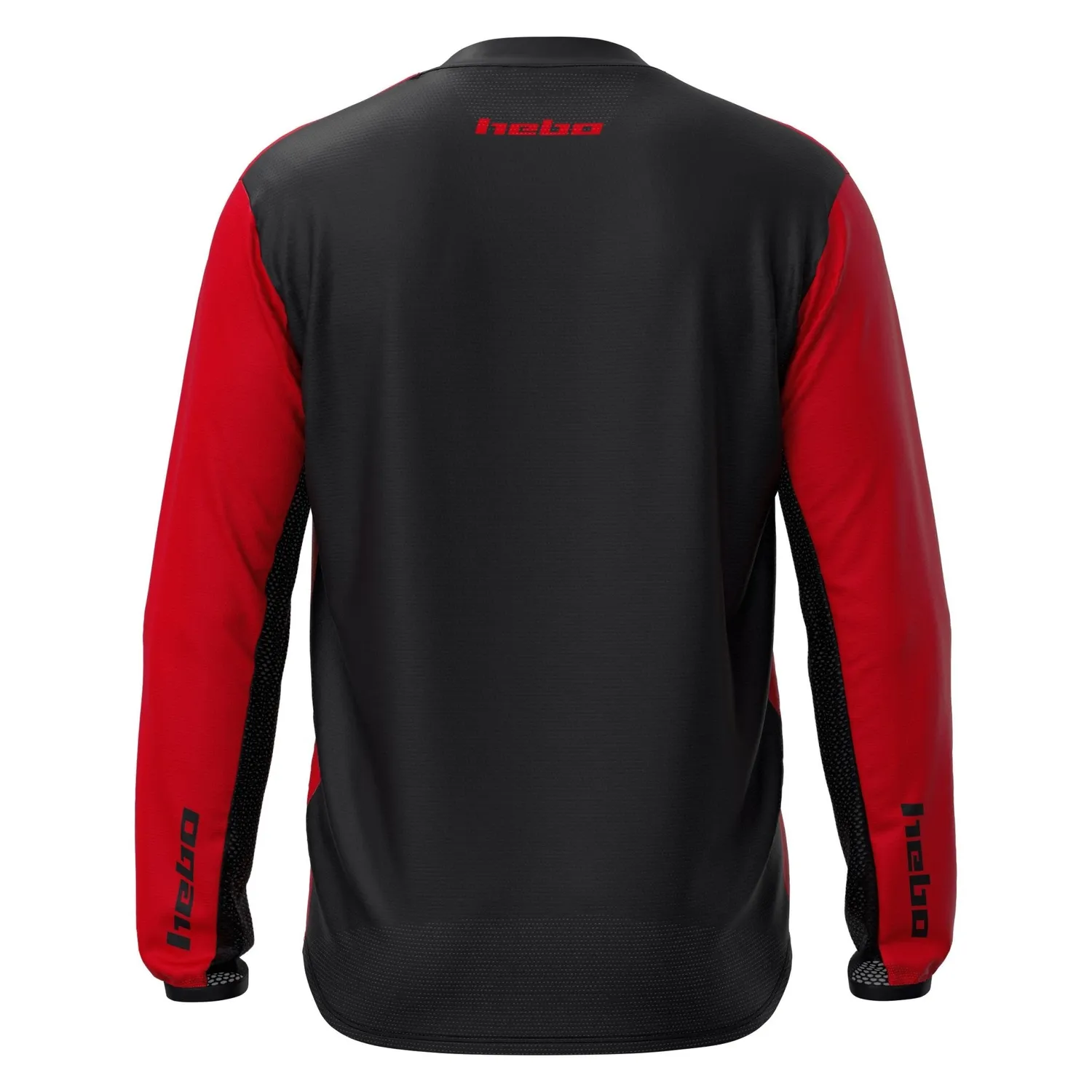 Hebo Tech maglietta tecnica rossa traspirante UPF50
