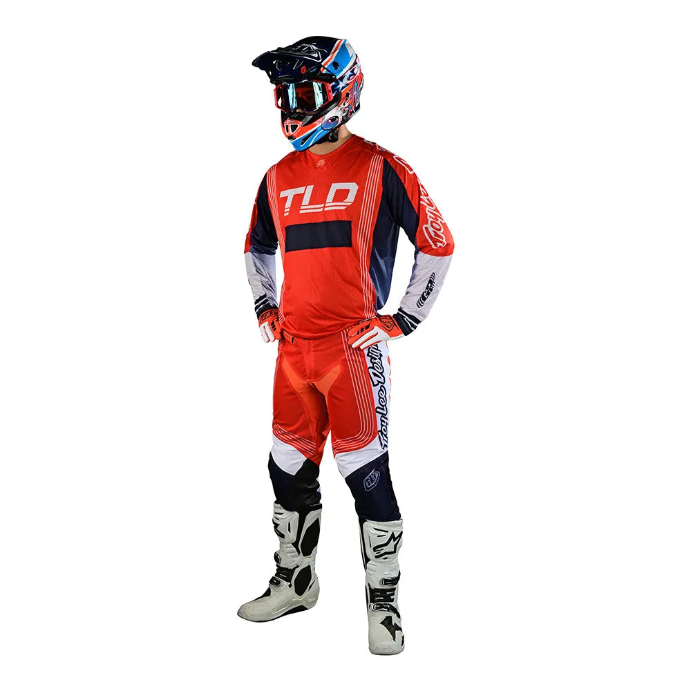 Troy Lee Designs GP Air Rhythm Maglia Moto Arancione