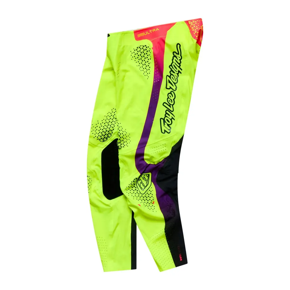 Troy Lee Designs SE Ultra Pant Aura pantaloni moto giallo fluo