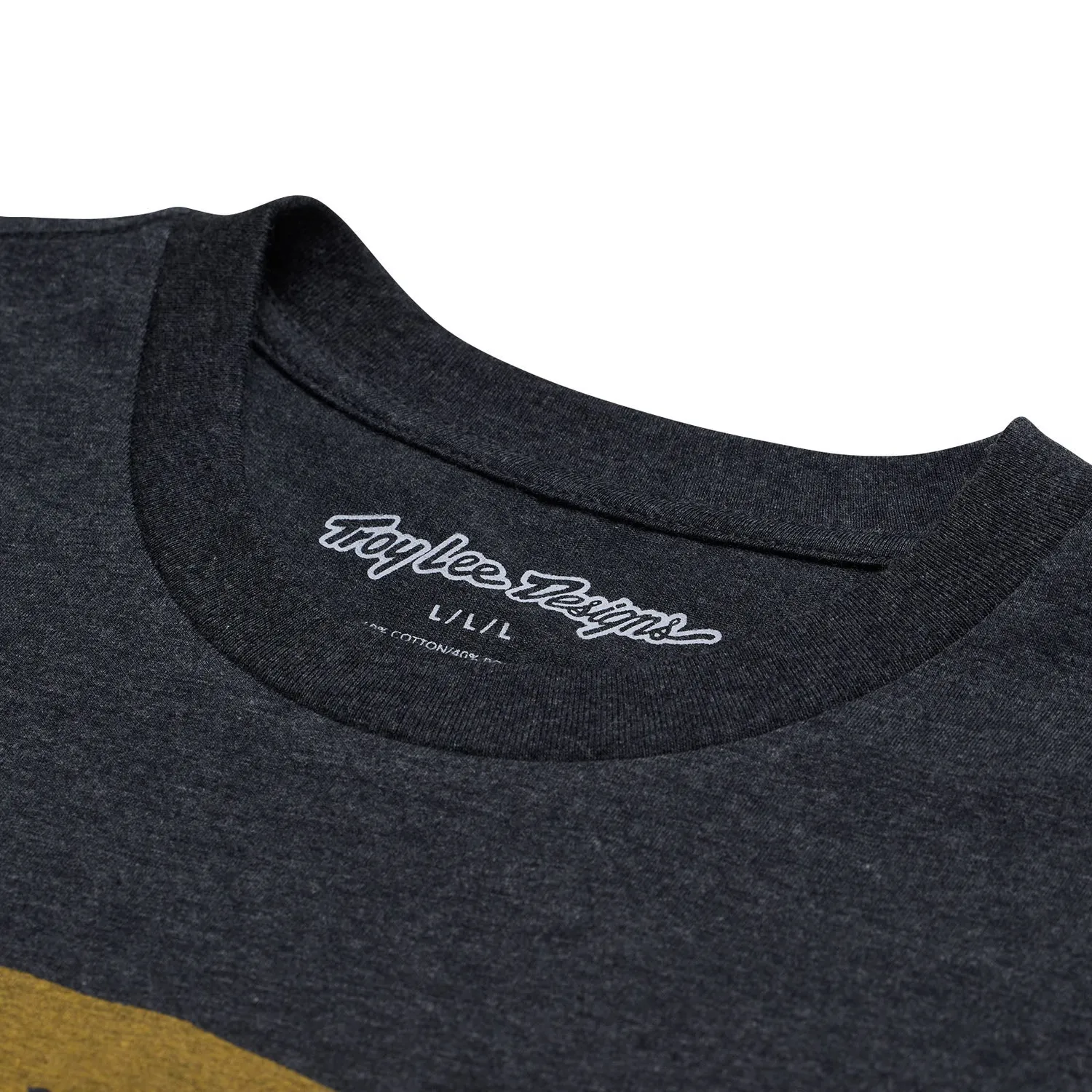 Troy Lee Designs Stamp t-shirt uomo nera heather
