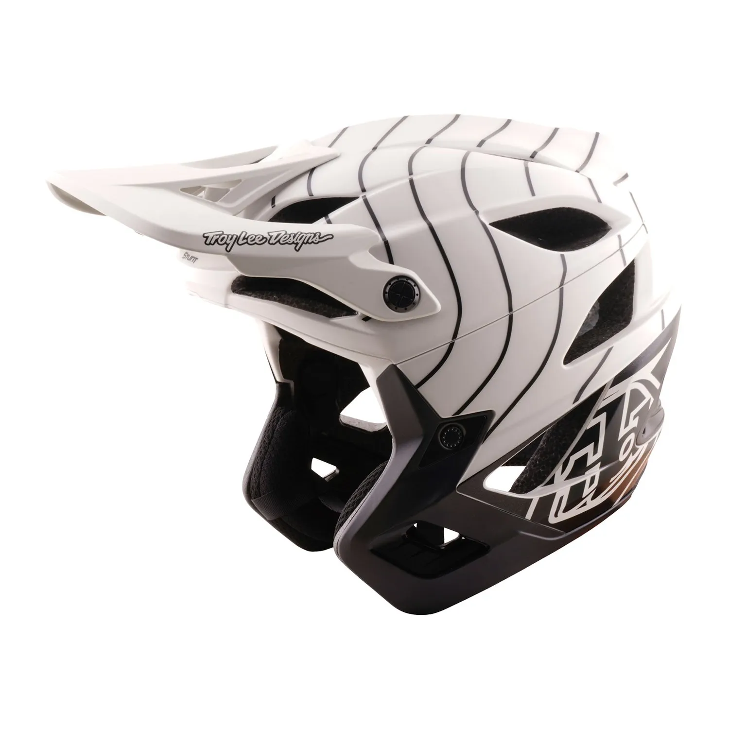 Troy Lee Designs Stage Stunt casco integrale Pumice