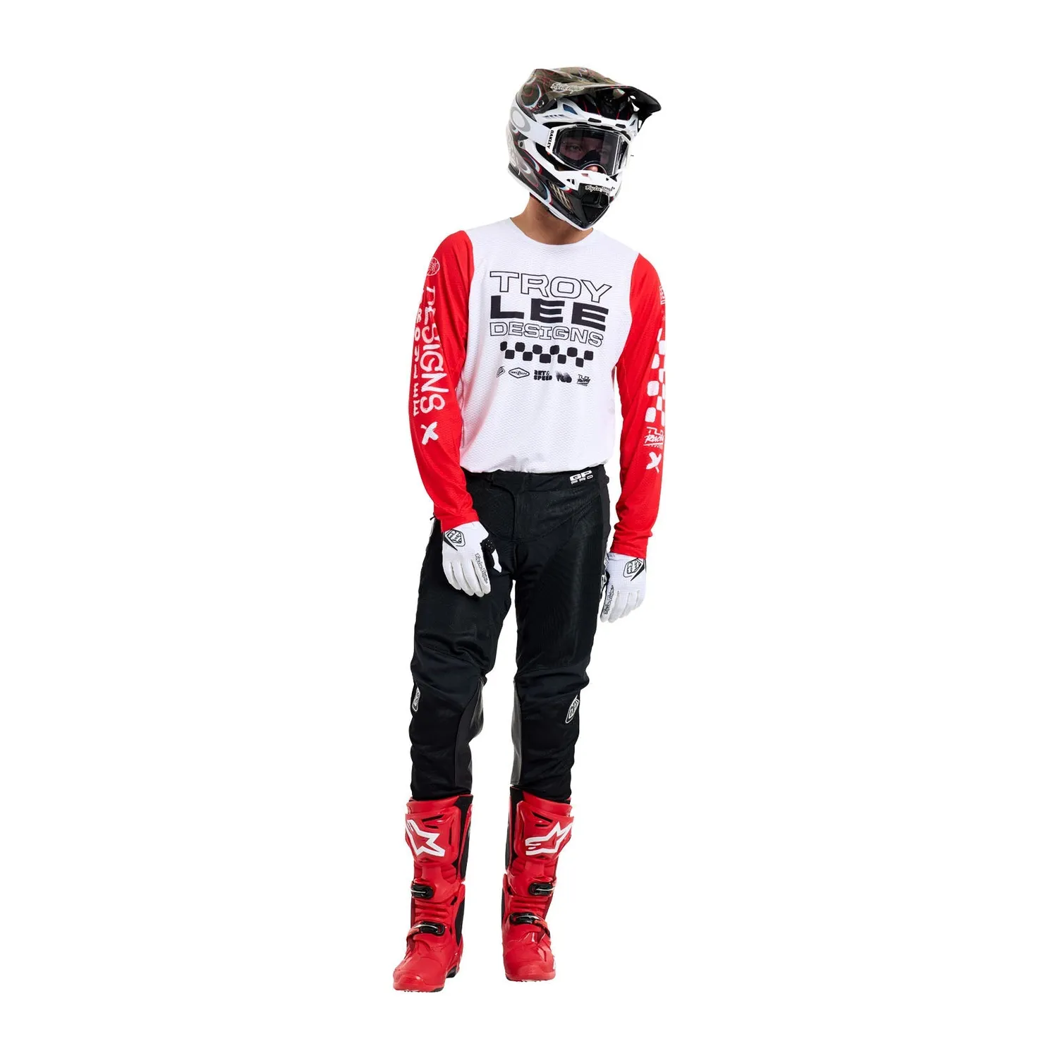 Troy Lee Designs GP Pro Air maglia moto Standard Red