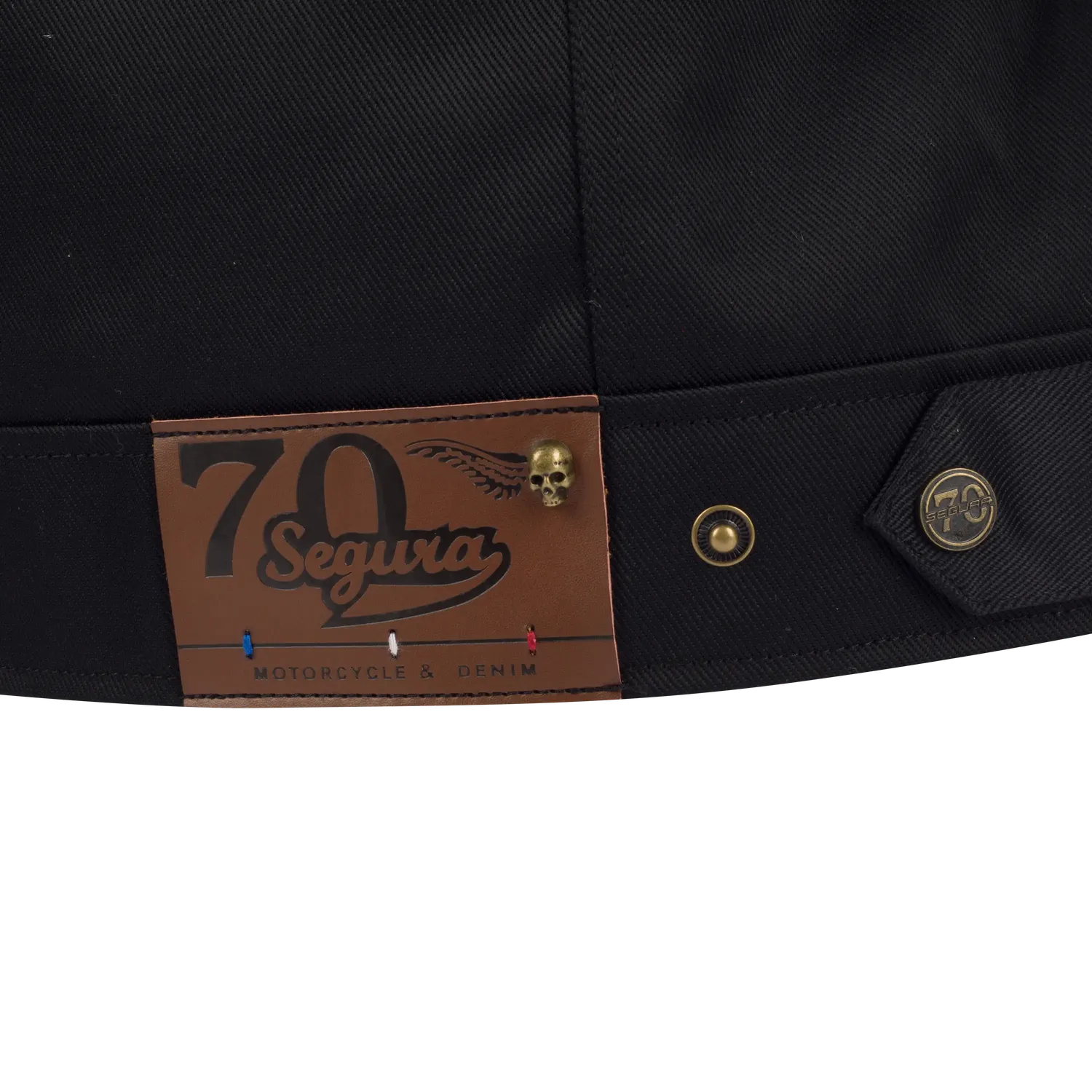 Segura Lady Patrol giacca moto donna nera impermeabile