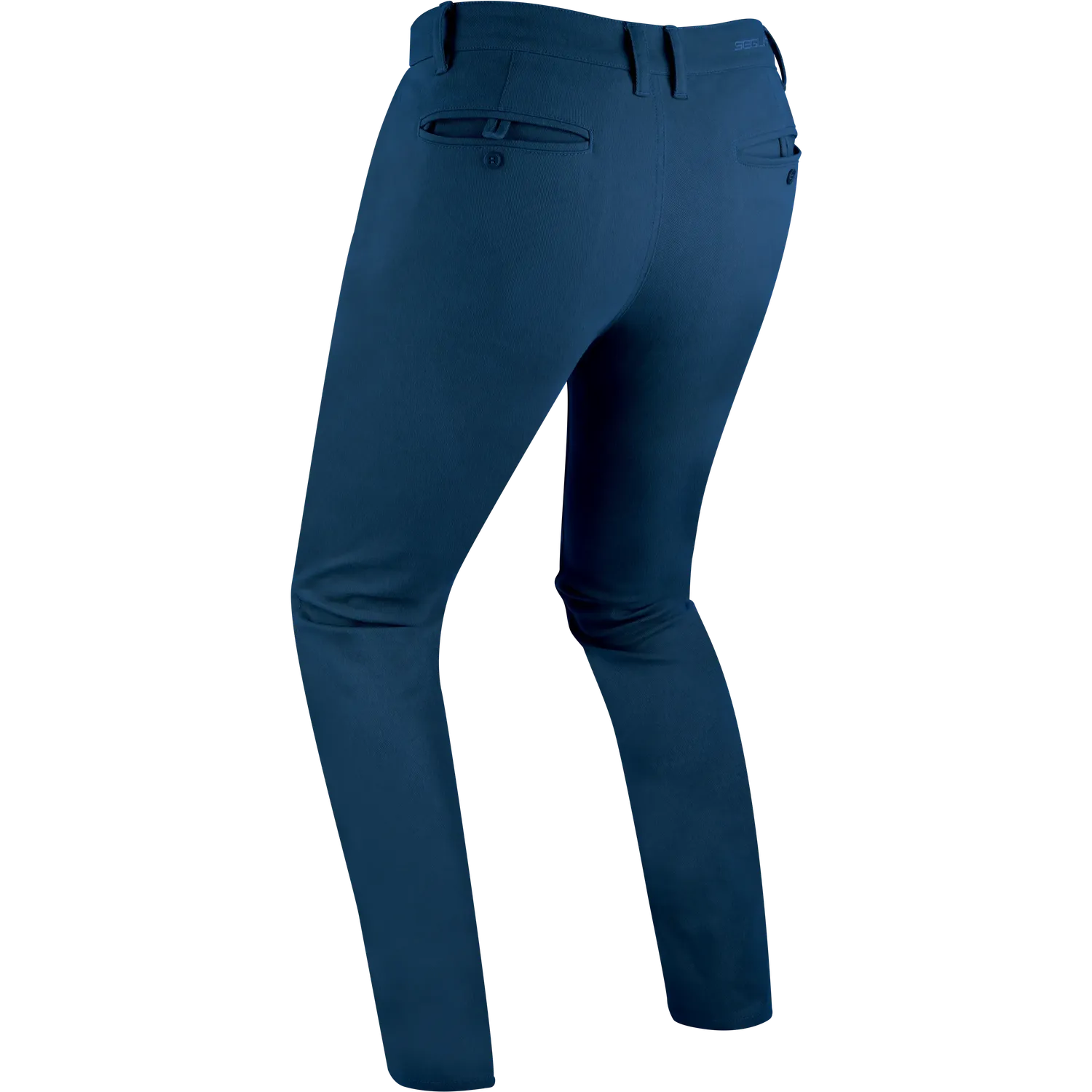 Segura Skiff pantalone moto uomo blu cotone stretch slim fit