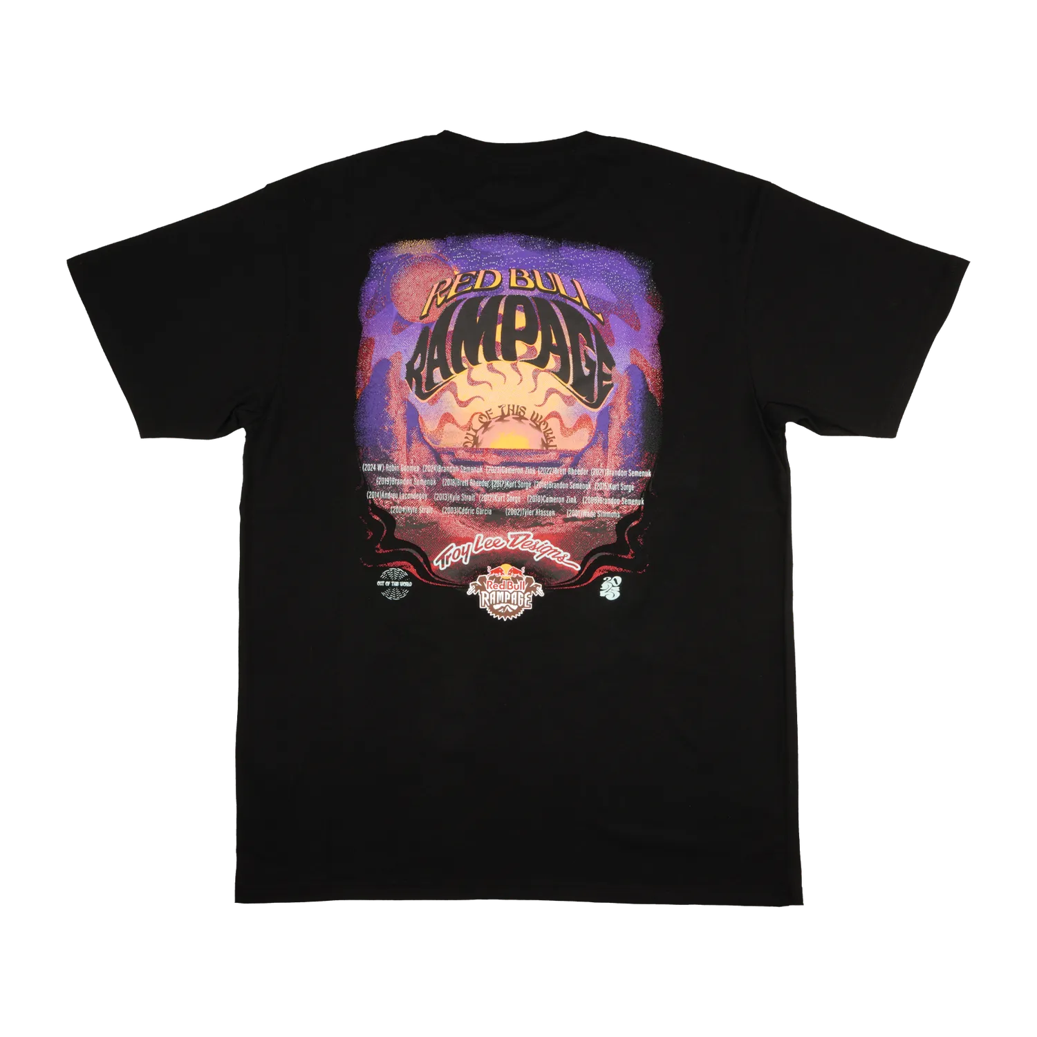 Troy Lee Designs Red Bull Rampage Valley of Gods t-shirt uomo nera