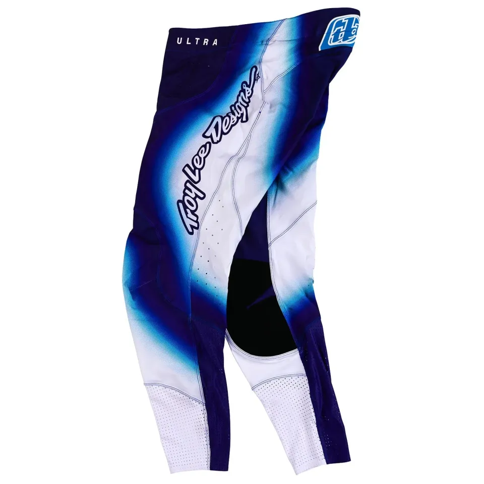 Troy Lee Designs SE Ultra pantaloni moto Blue elasticizzati