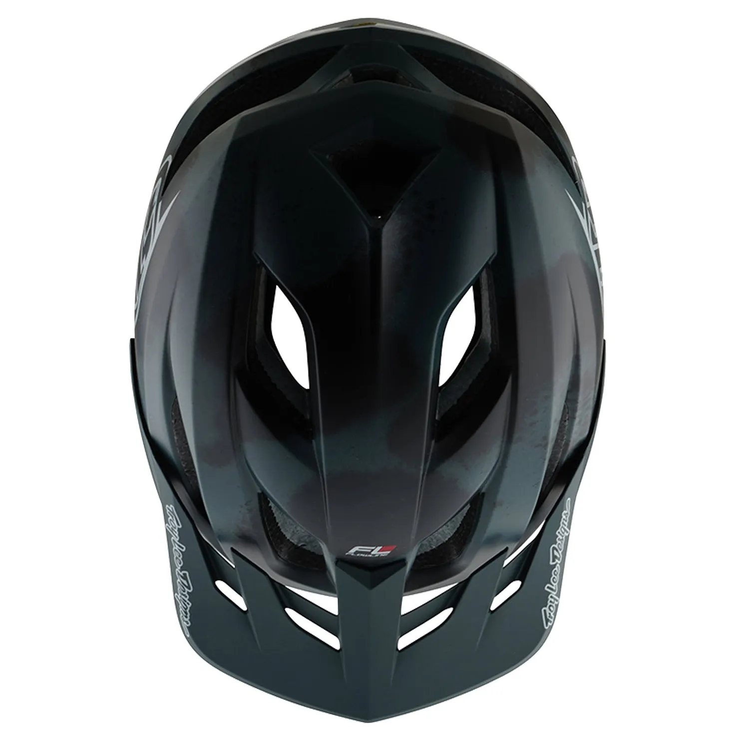 Troy Lee Designs Flowline SE Badge Camo casco mtb grigio