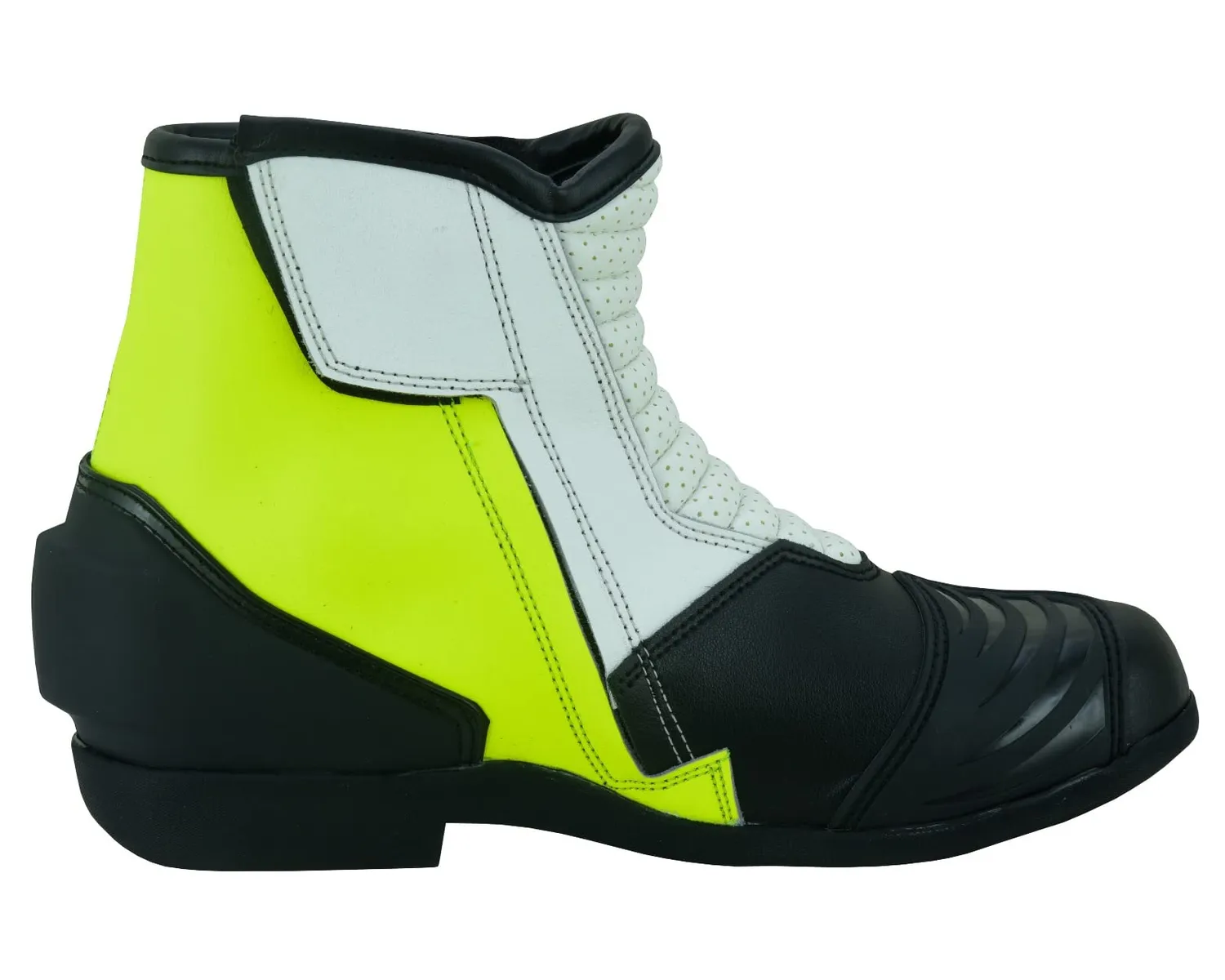 Bi Esse Stivaletti Traforati Scarpe Moto Pelle Slider