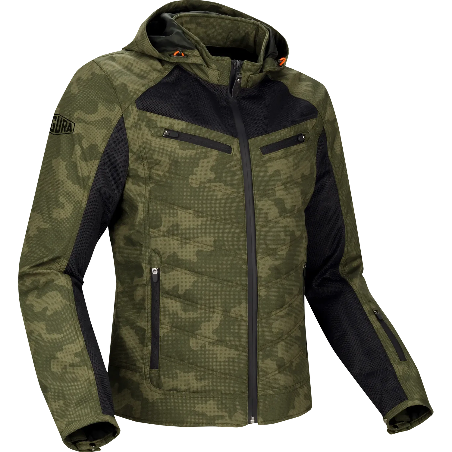 Segura Nacho Vented giacca moto uomo camo estiva traforata