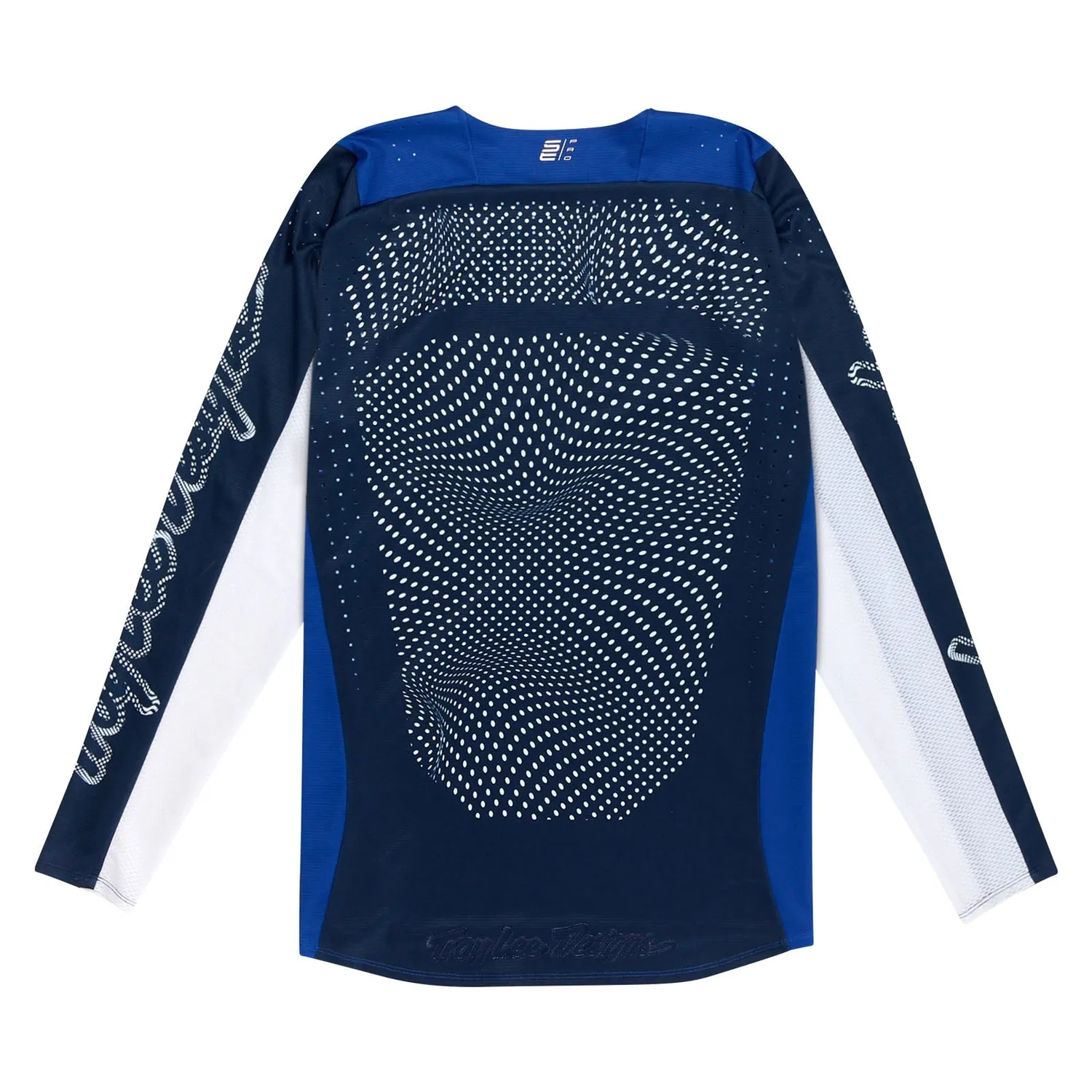 Troy Lee Designs SE Pro Vectra maglia moto blu race fit resistente
