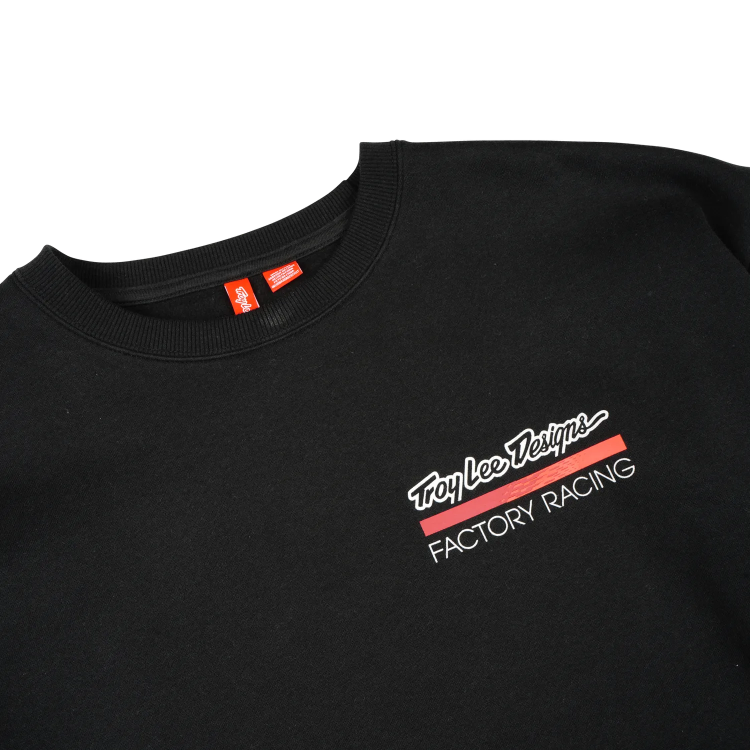 Troy Lee Designs Factory Racing felpa uomo Black Red