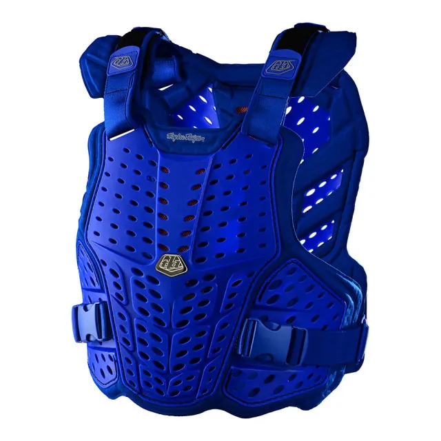 Troy Lee Designs Rockfight Solid Blue pettorina moto