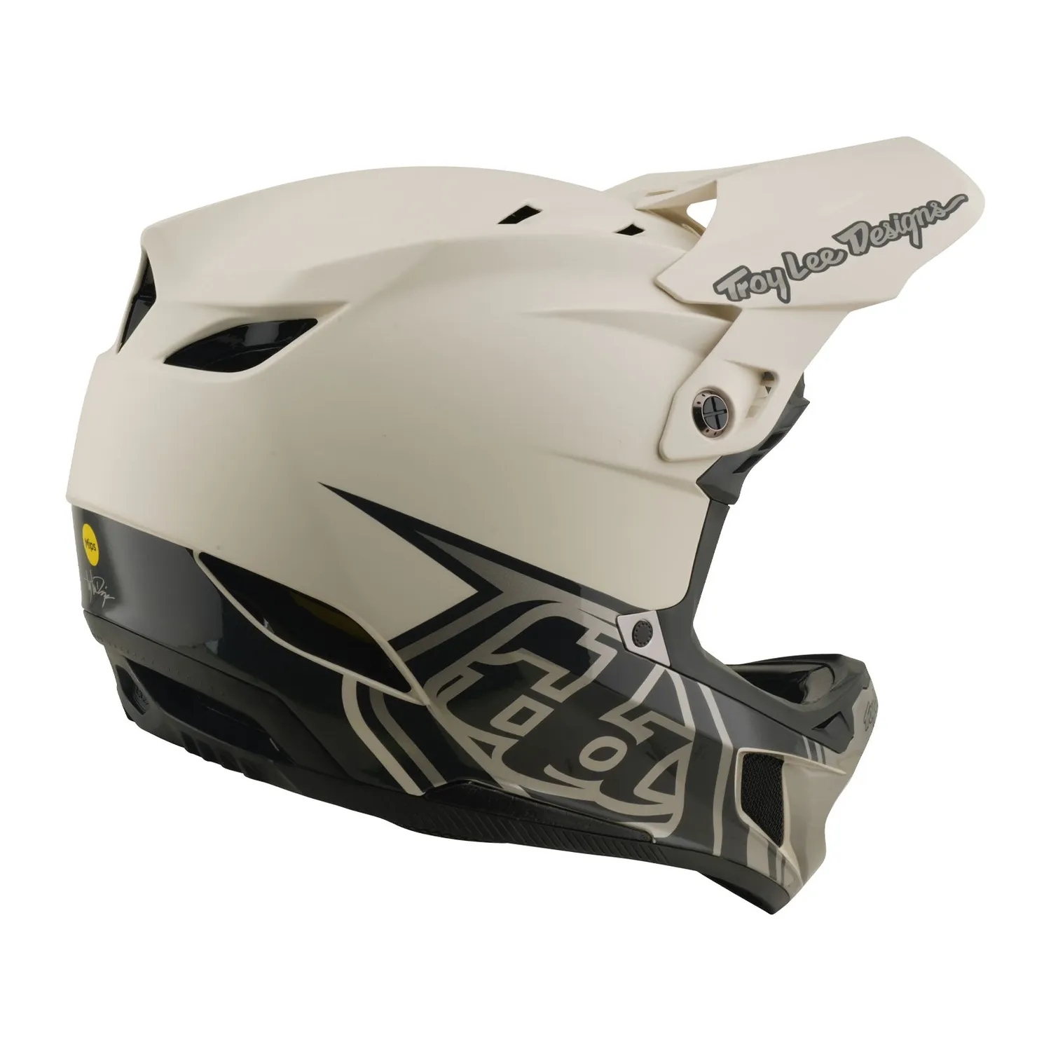 Troy Lee Designs D4 Composite Stealth casco Pumice MIPS