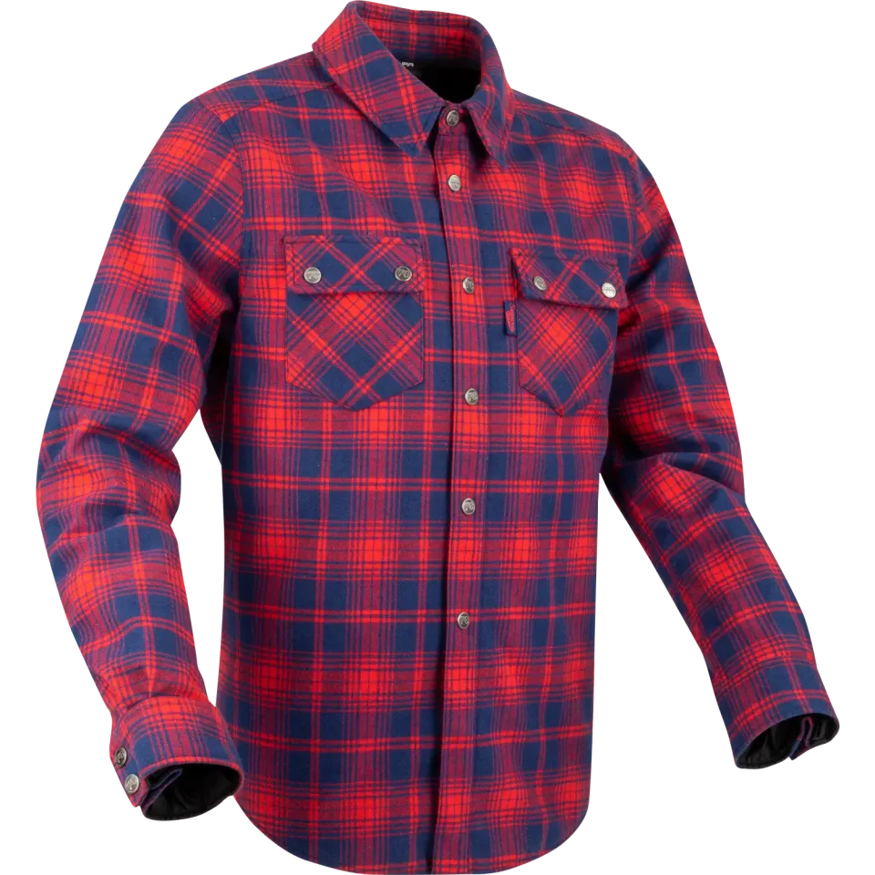 Segura Sierra camicia moto blu rosso impermeabile