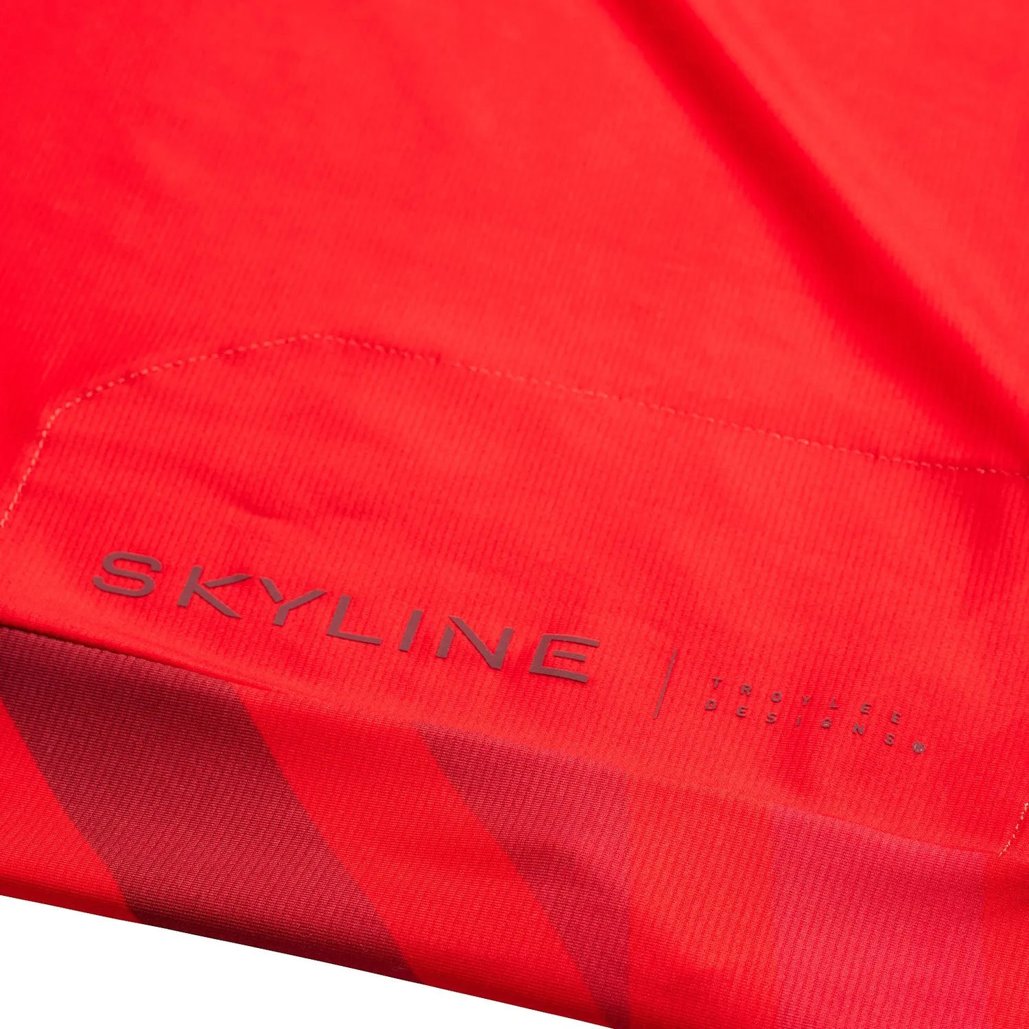 Troy Lee Designs Skyline LS SRAM Eagle One maglia mtb Fiery Red leggera