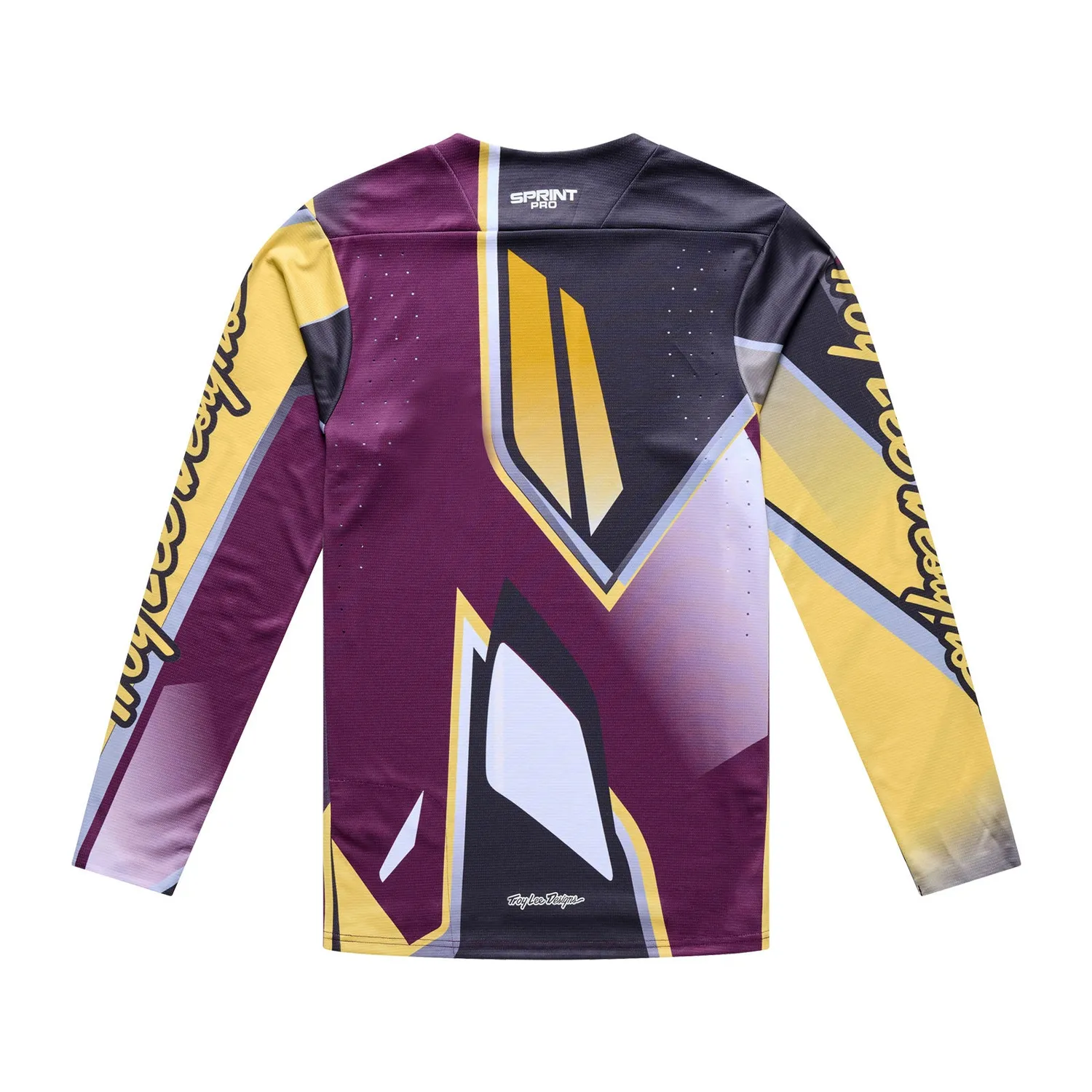 Troy Lee Designs Sprint Pro LS Lowrider maglia bici sangria