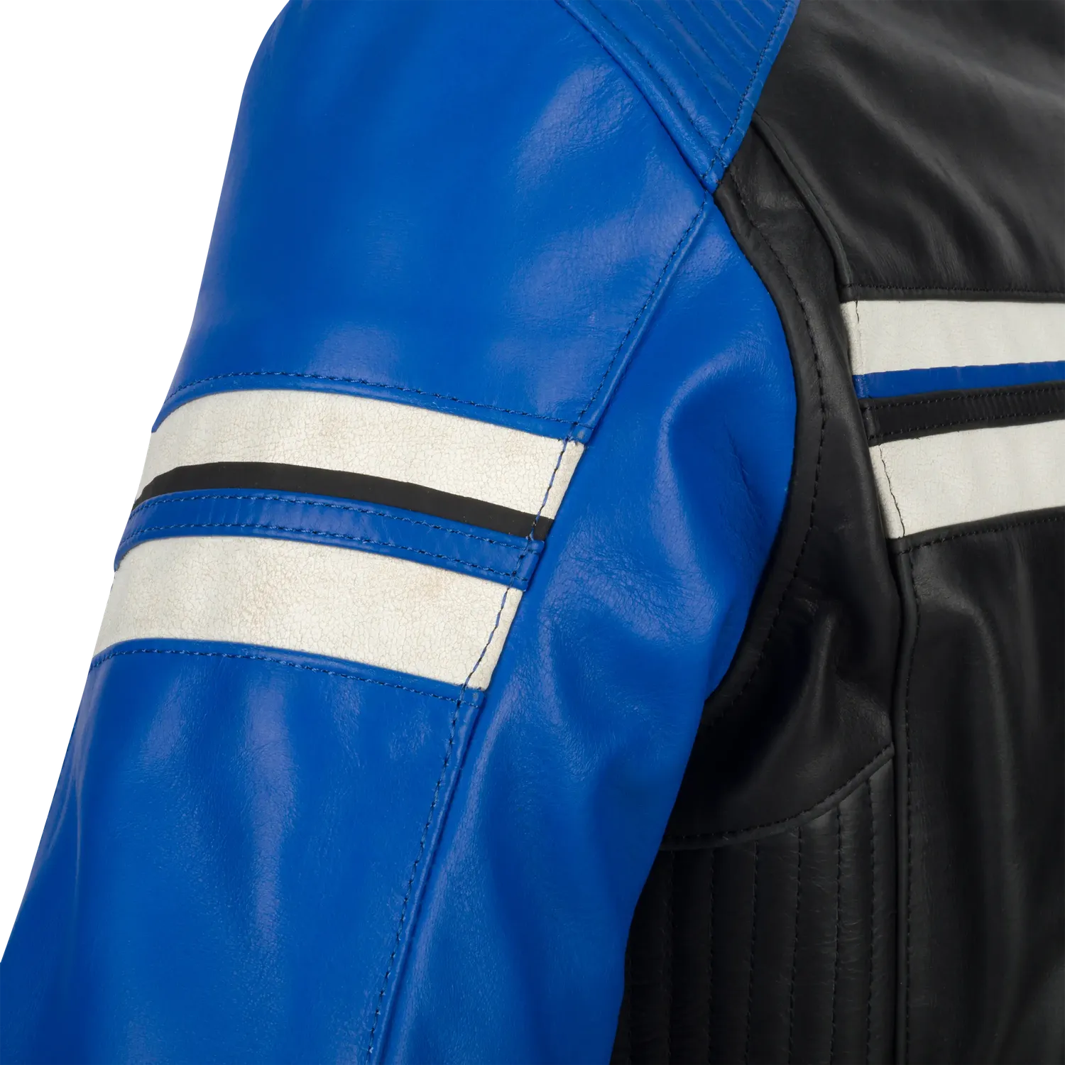 Segura Lady Romeo giacca moto donna pelle nero blu