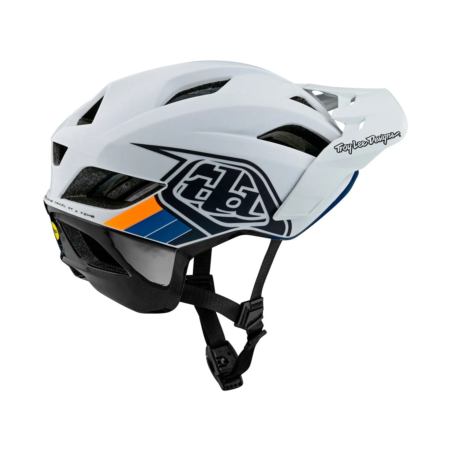 Troy Lee Designs Flowline SE Badge Casco MTB Grigio MIPS