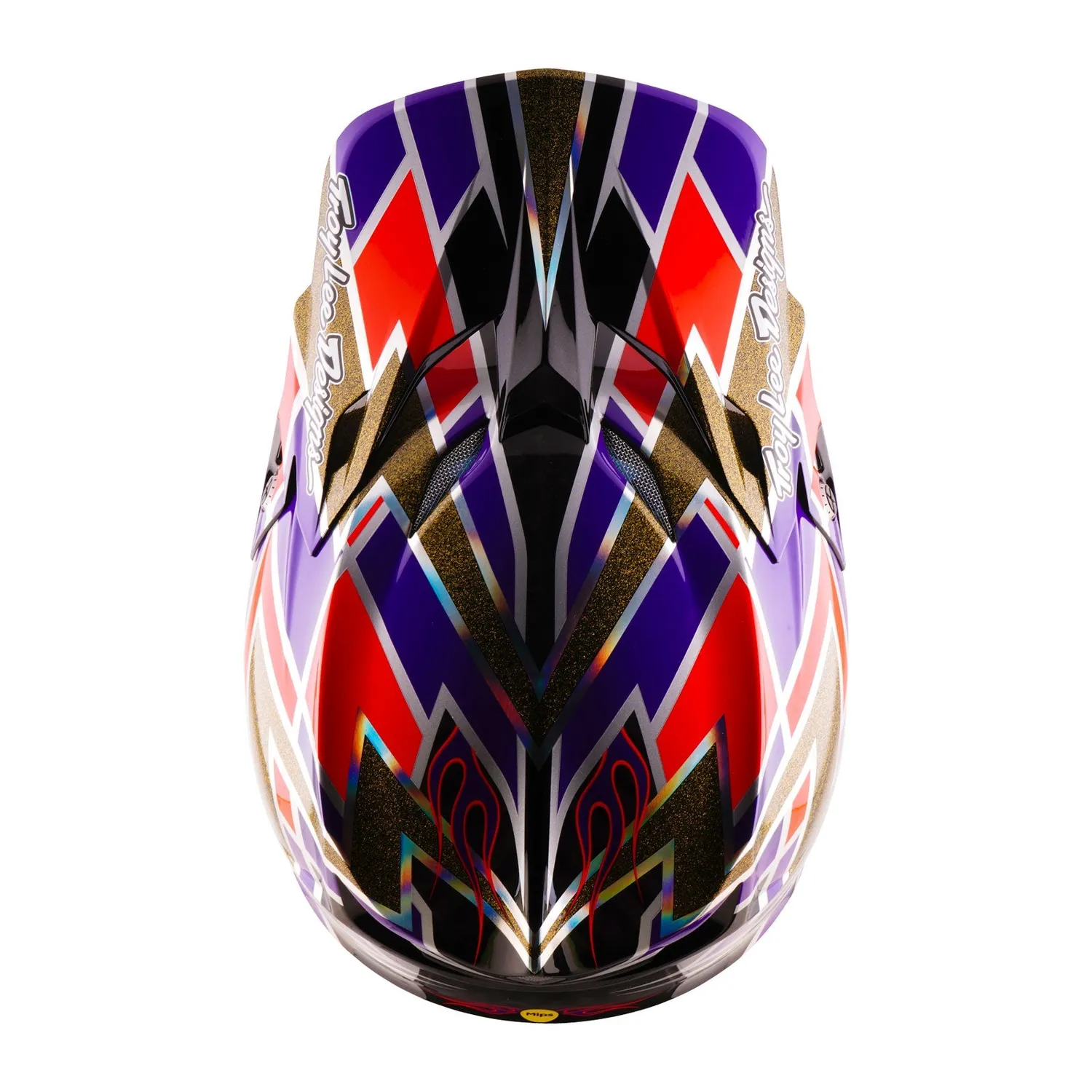 Troy Lee Designs SE5 Carbon casco moto Flush Violet