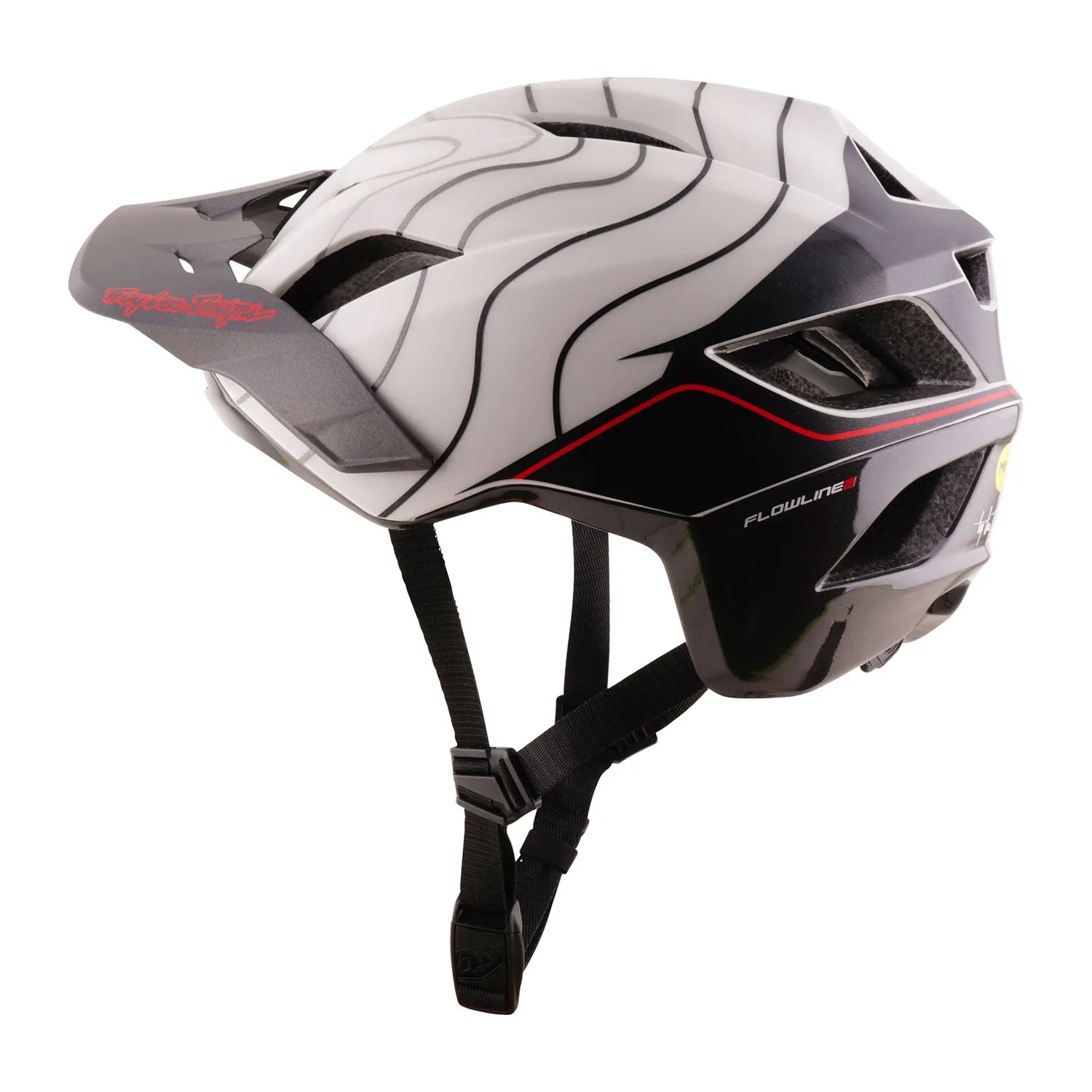 Troy Lee Designs Flowline SE casco MTB pumice trail con MIPS