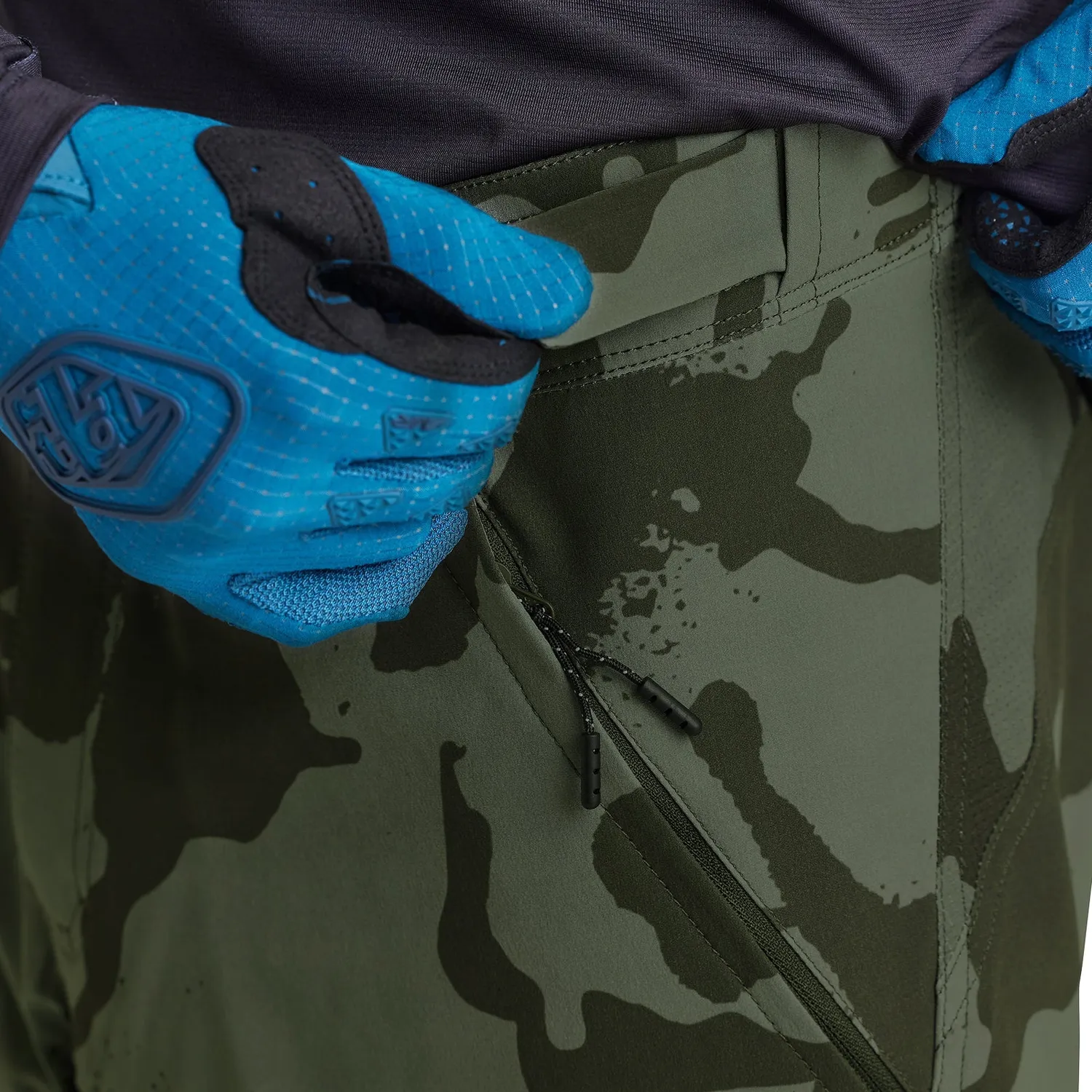 Troy Lee Designs Skyline Shadow Camo pantaloni MTB Olive