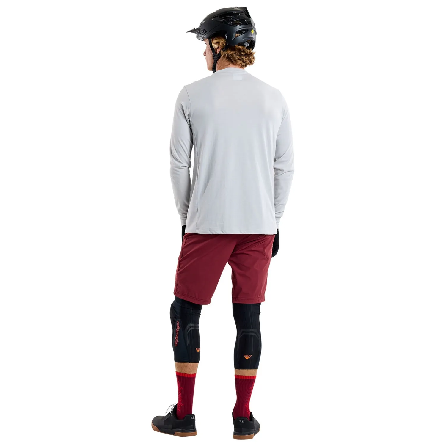 Troy Lee Designs Skyline Trail pantaloncini bici bordeaux stretch