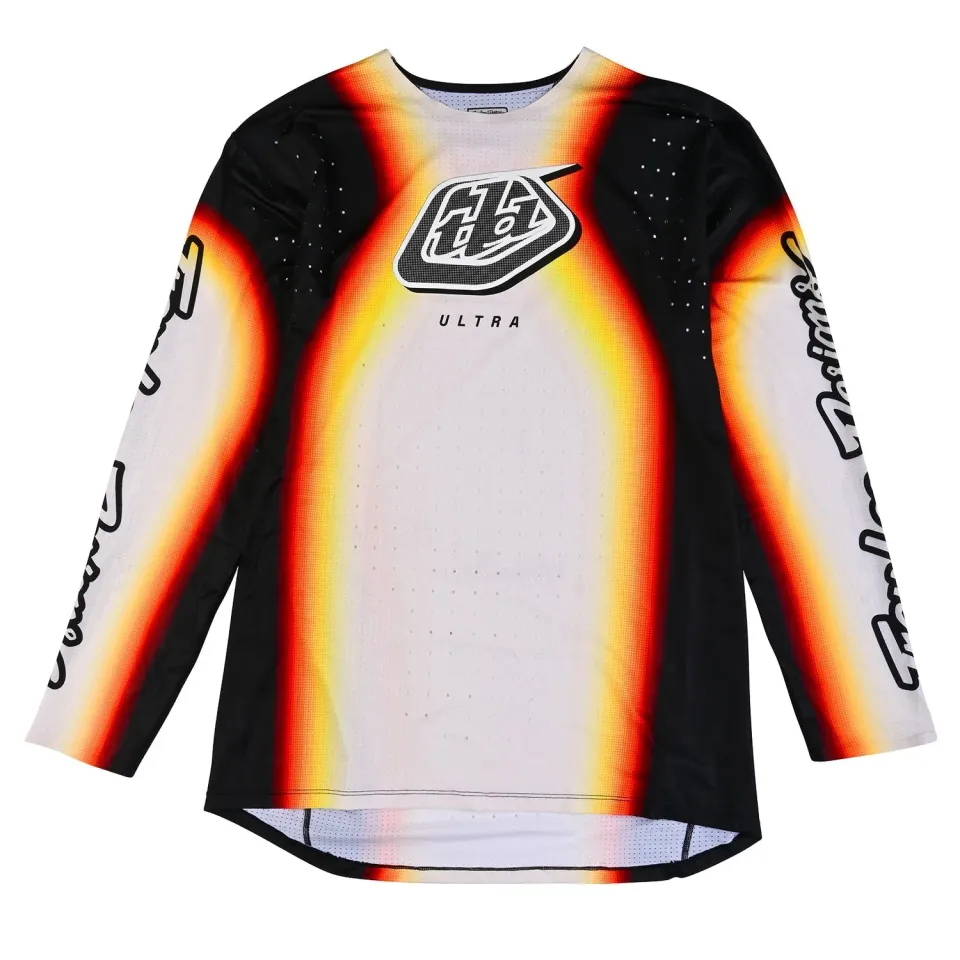 Troy Lee Designs SE Ultra maglia cross gialla laser-cut