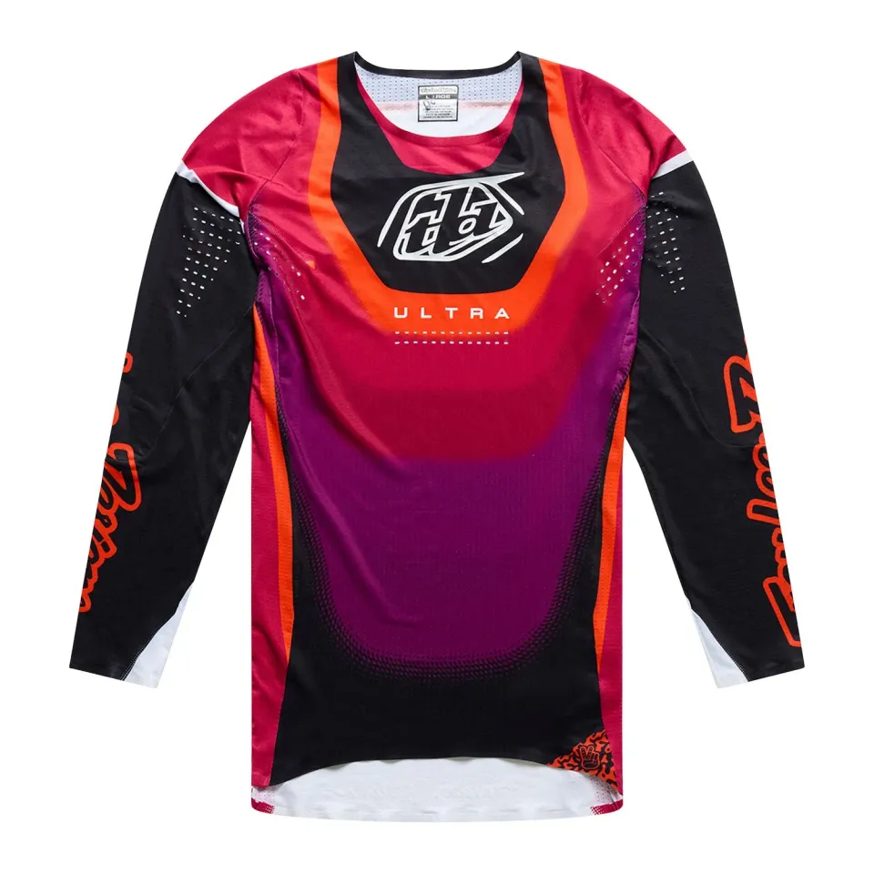 Troy Lee Designs SE Ultra Vision maglia moto Black Fuchsia