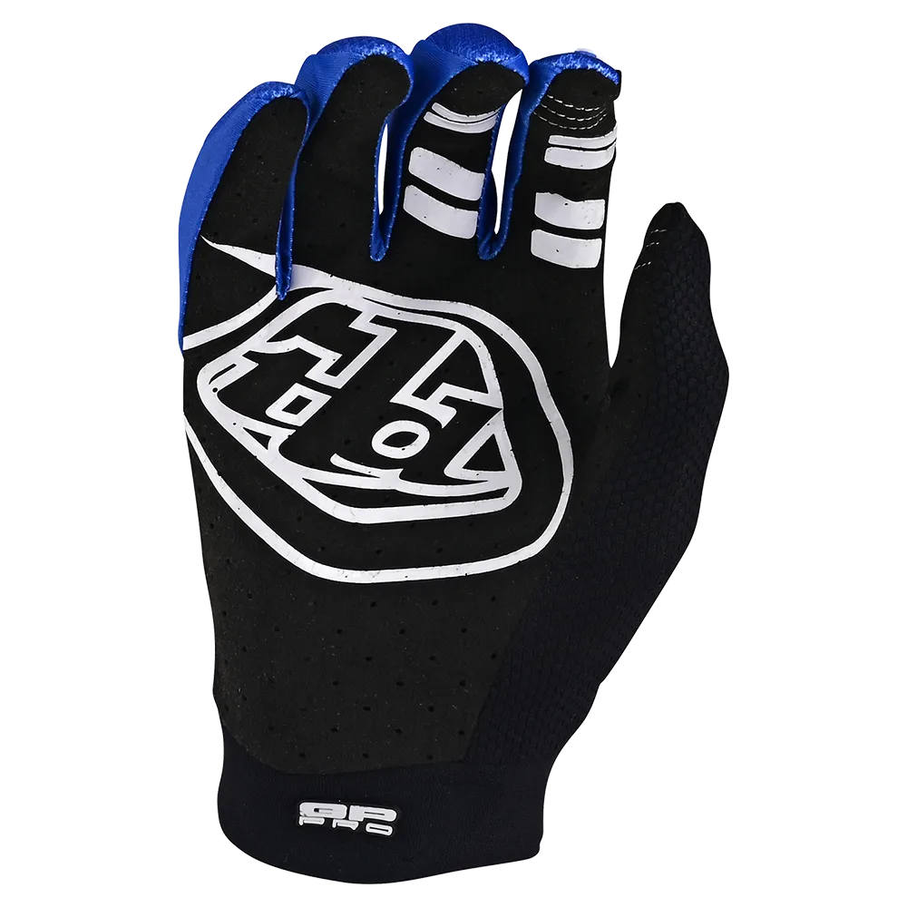 Troy Lee Designs GP Pro guanti moto bambino blu touch