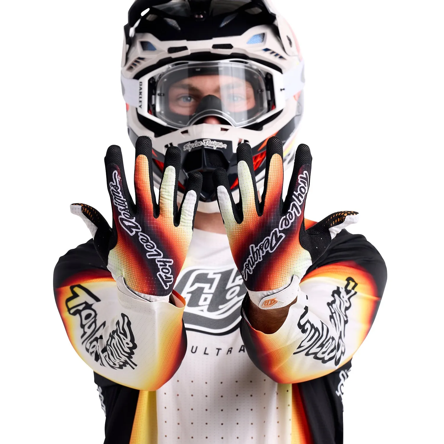 Troy Lee Designs Air Blurr Yellow guanti moto giallo
