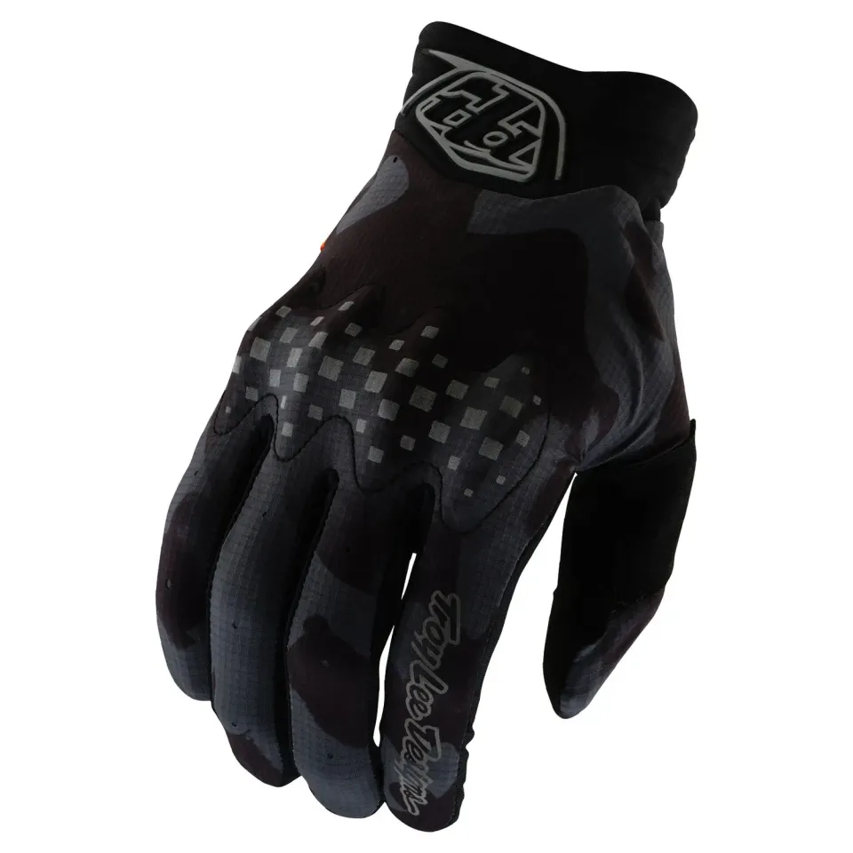 Troy Lee Designs Gambit Guanti Moto Neri D3O Traspiranti