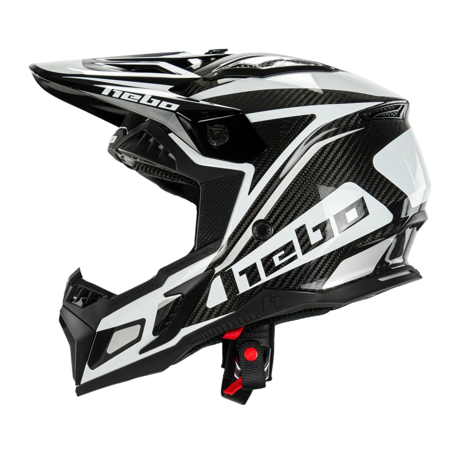 Hebo HMX-C01 V6 K3 Raptor casco vetroresina carbonio
