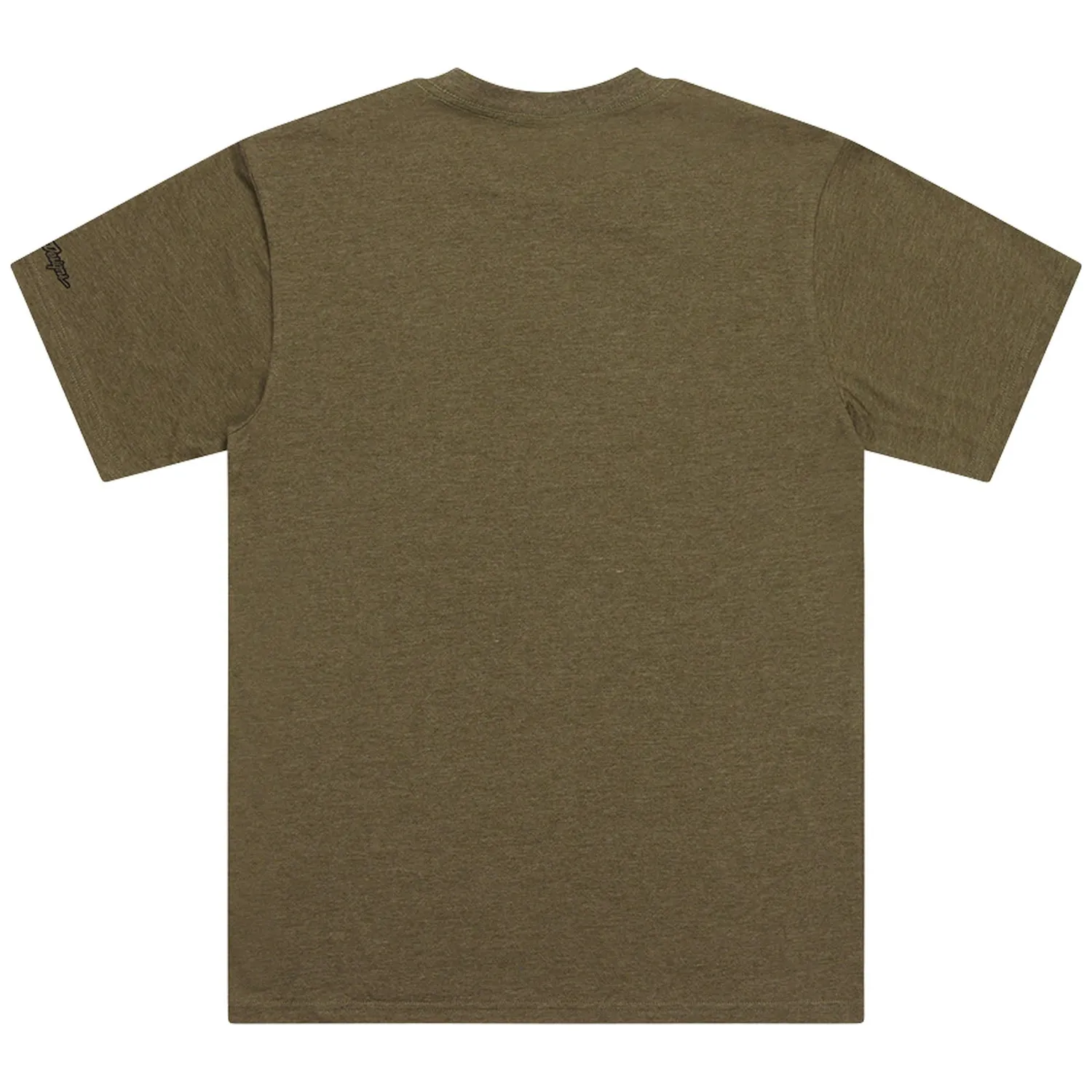 Troy Lee Designs Badge t-shirt uomo Olive Heather manica corta